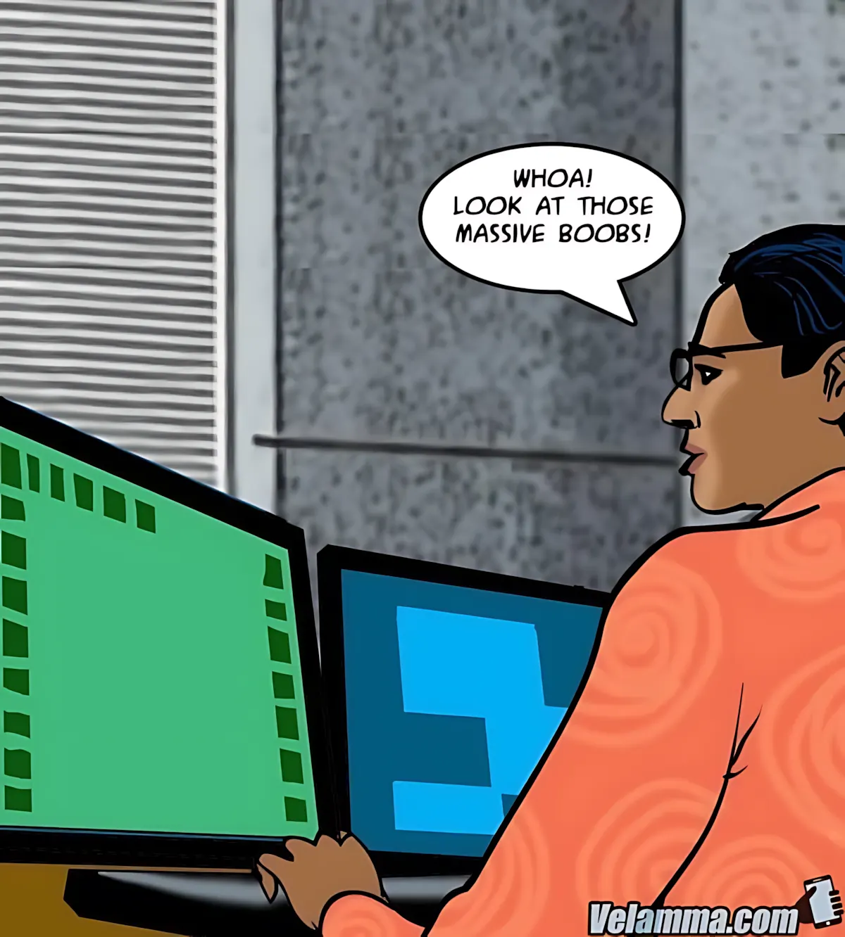 Velamma All Episodes Comics - 69 . Velamma - Episode 69 - Peek-A-Boo, I See You! - Page 43