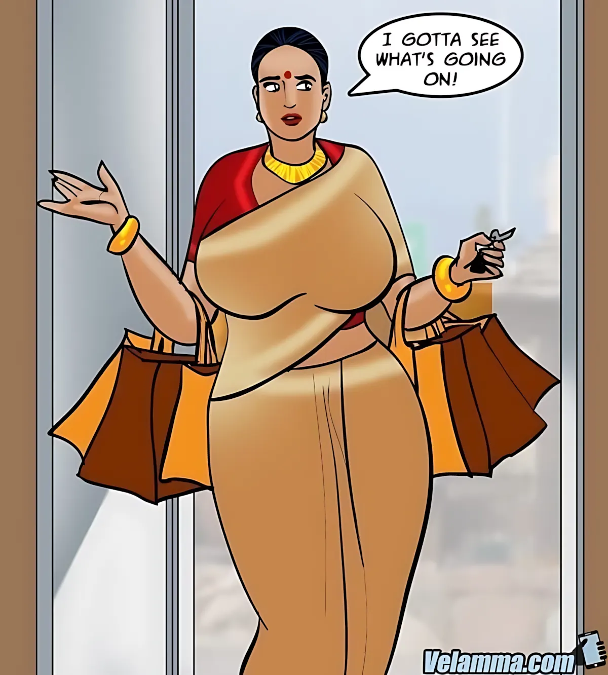 Velamma All Episodes Comics - 69 . Velamma - Episode 69 - Peek-A-Boo, I See You! - Page 84