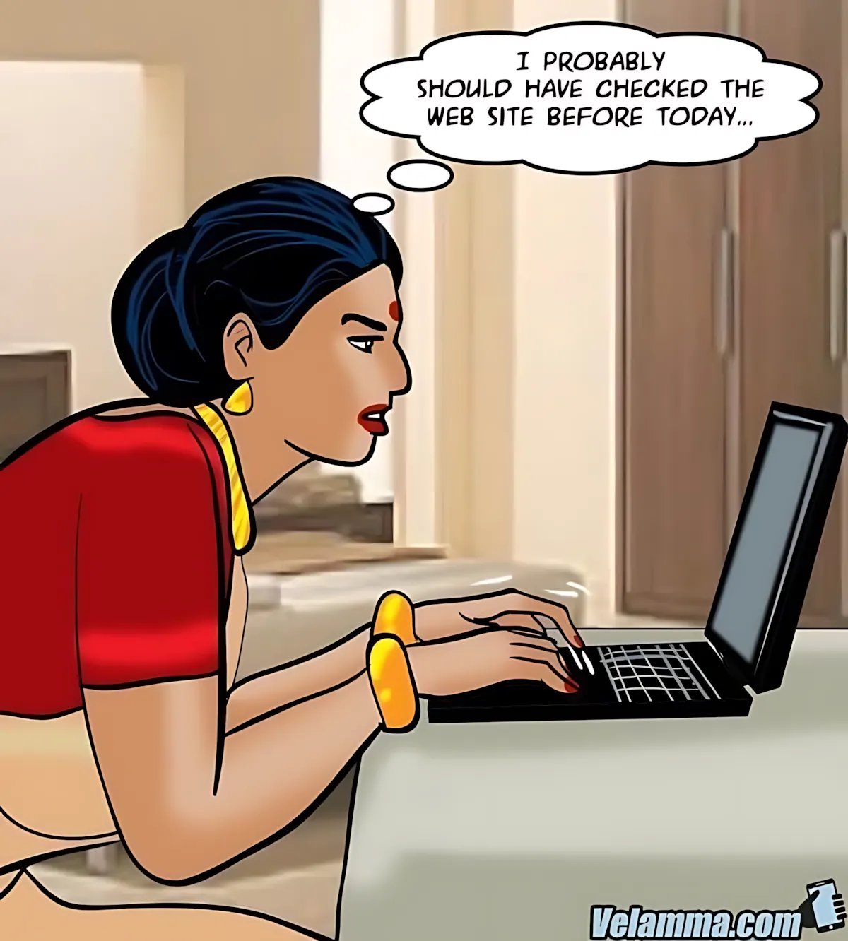 Velamma All Episodes Comics - 69 . Velamma - Episode 69 - Peek-A-Boo, I See You! - Page 86