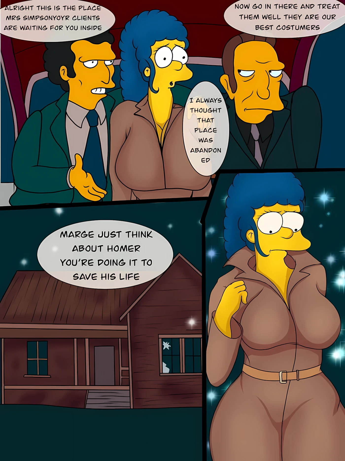 Paying My Husbands Debt (The Simpsons) - 1 . Paying My Husbands Debt - Chapter 1 [PhunToons7] - Page 6
