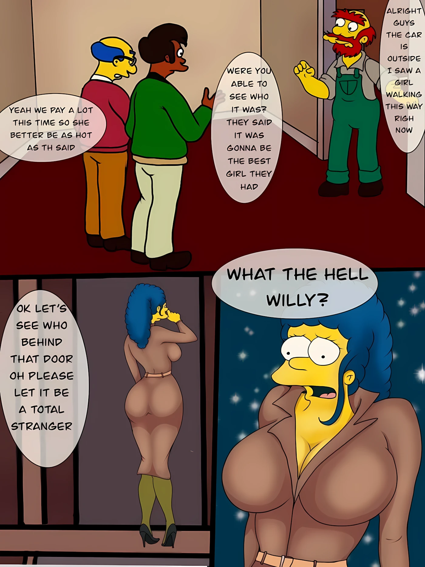 Paying My Husbands Debt (The Simpsons) - 1 . Paying My Husbands Debt - Chapter 1 [PhunToons7] - Page 7