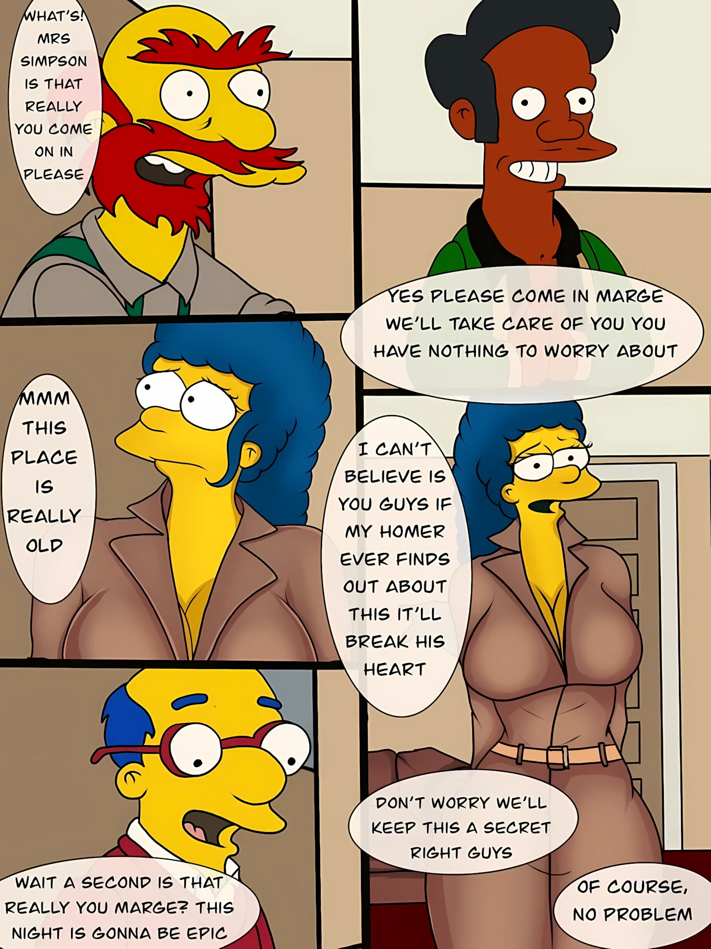 Paying My Husbands Debt (The Simpsons) - 1 . Paying My Husbands Debt - Chapter 1 [PhunToons7] - Page 8