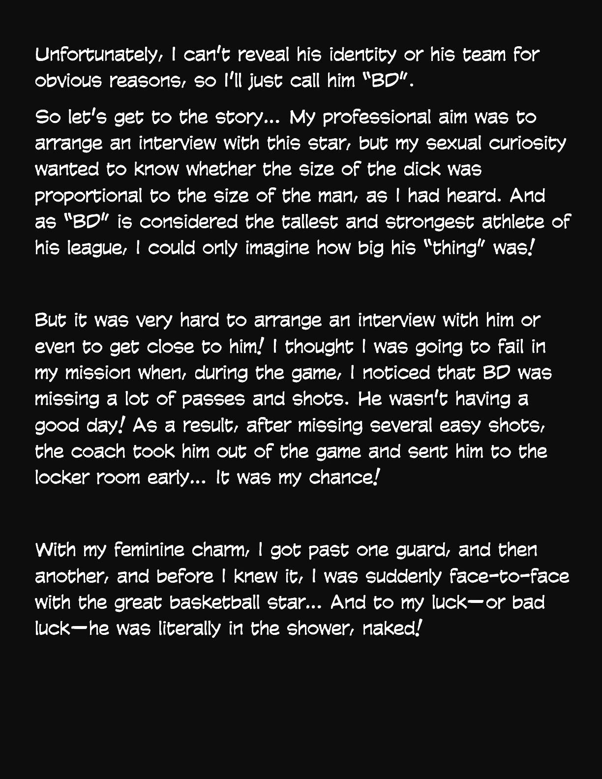 Animated Tales [WC | TF] - INTERVIEWING AN NBA STAR - Page 2