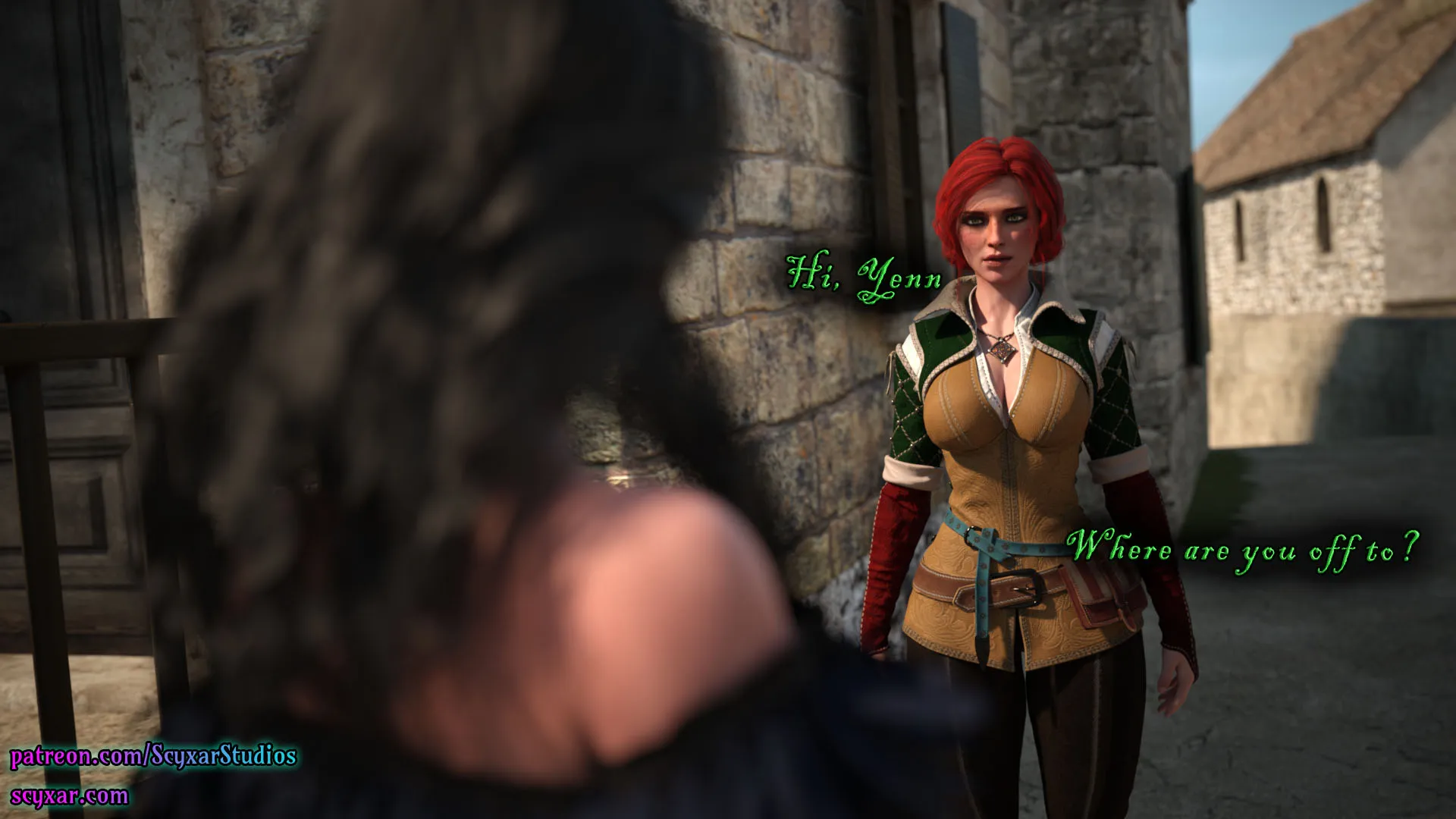 Geralt’s Transformation into Yennefer [Scyxar Studios] - 3 . Geralt’s Transformation into Yennefer - Chapter 3 - Page 5
