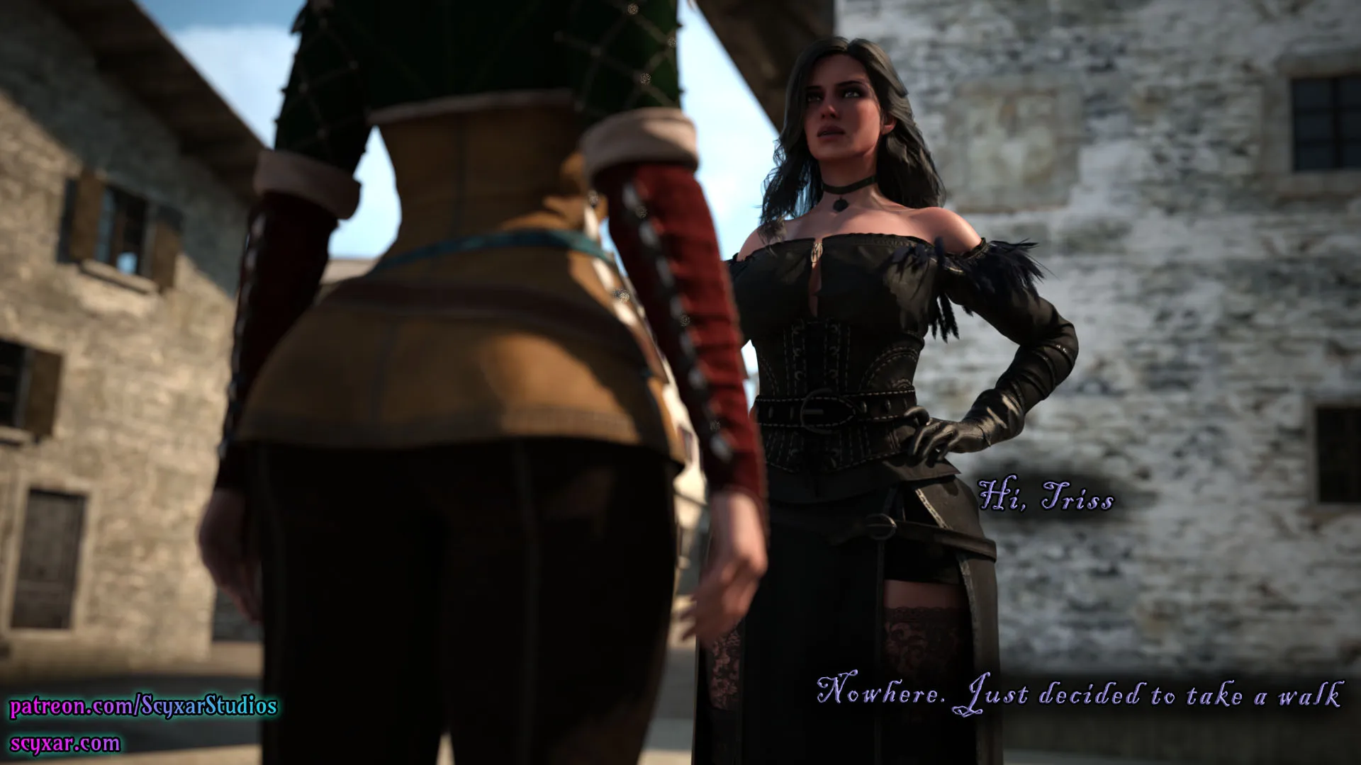 Geralt’s Transformation into Yennefer [Scyxar Studios] - 3 . Geralt’s Transformation into Yennefer - Chapter 3 - Page 6