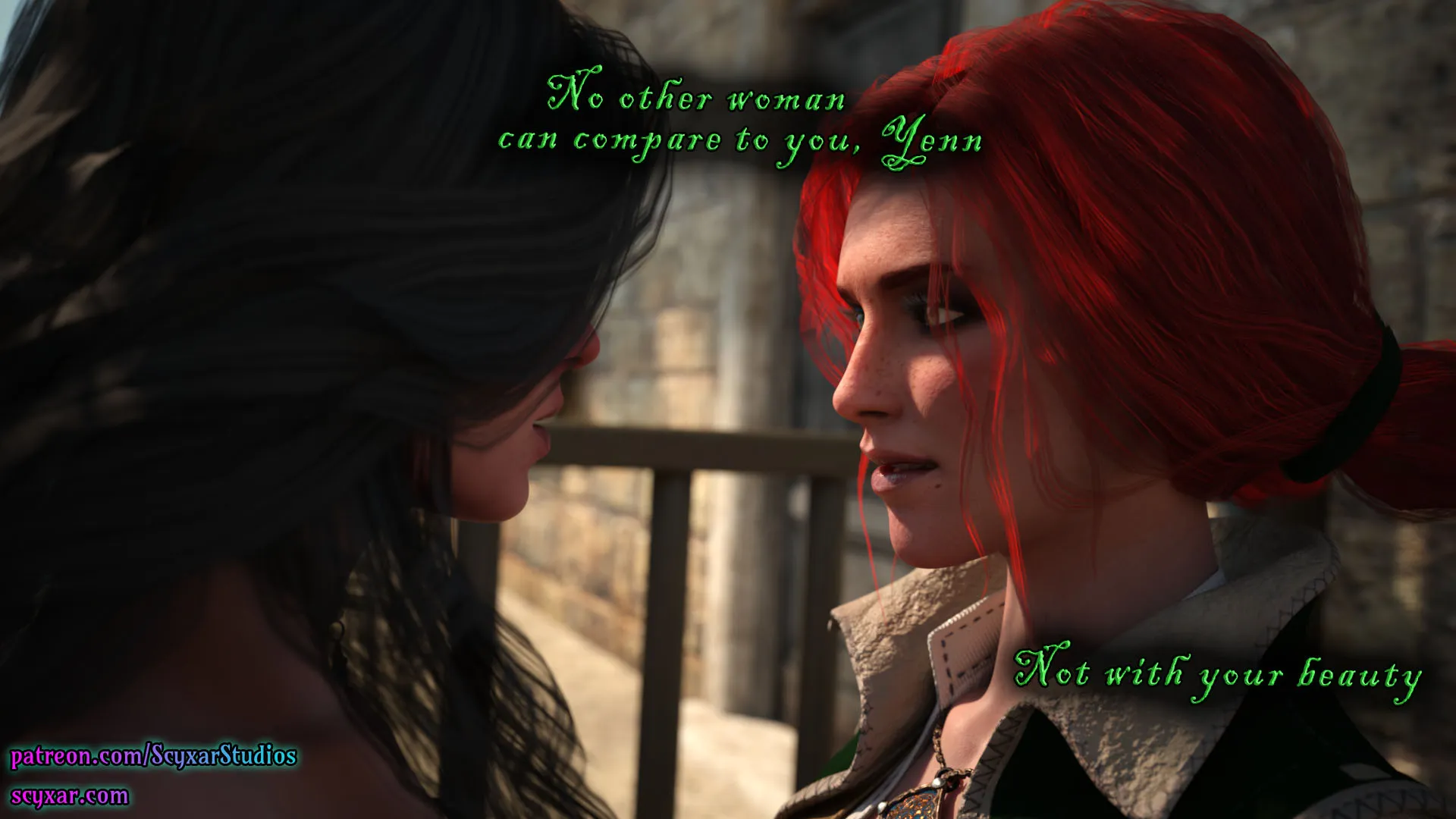 Geralt’s Transformation into Yennefer [Scyxar Studios] - 3 . Geralt’s Transformation into Yennefer - Chapter 3 - Page 9