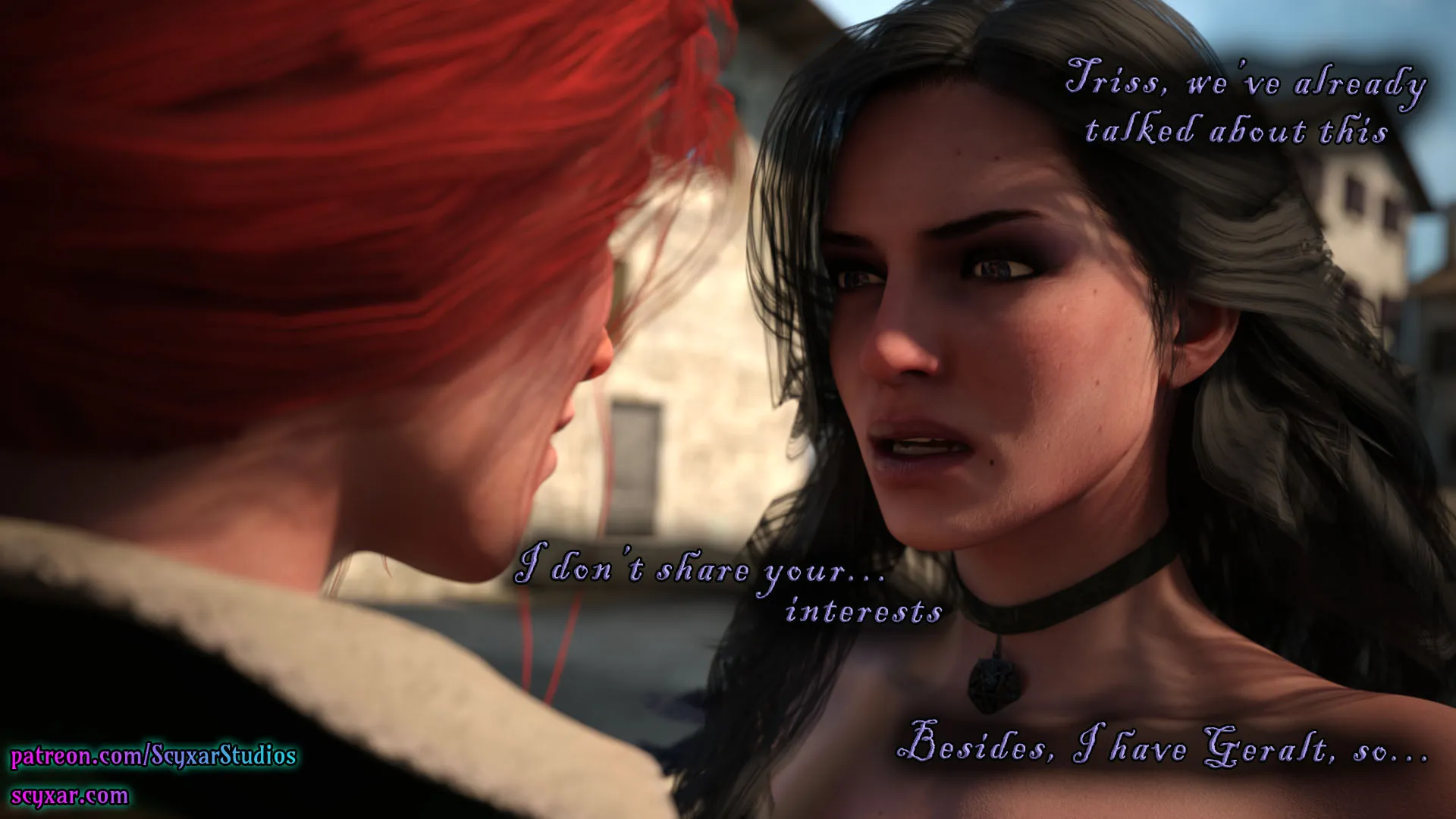 Geralt’s Transformation into Yennefer [Scyxar Studios] - 3 . Geralt’s Transformation into Yennefer - Chapter 3 - Page 10