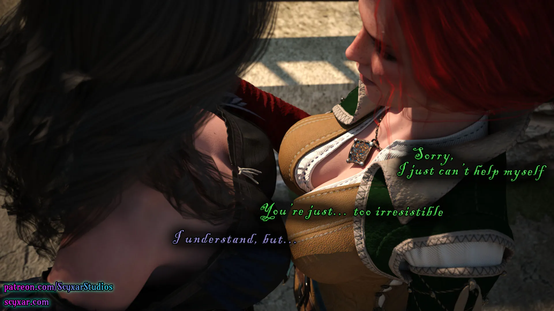 Geralt’s Transformation into Yennefer [Scyxar Studios] - 3 . Geralt’s Transformation into Yennefer - Chapter 3 - Page 12