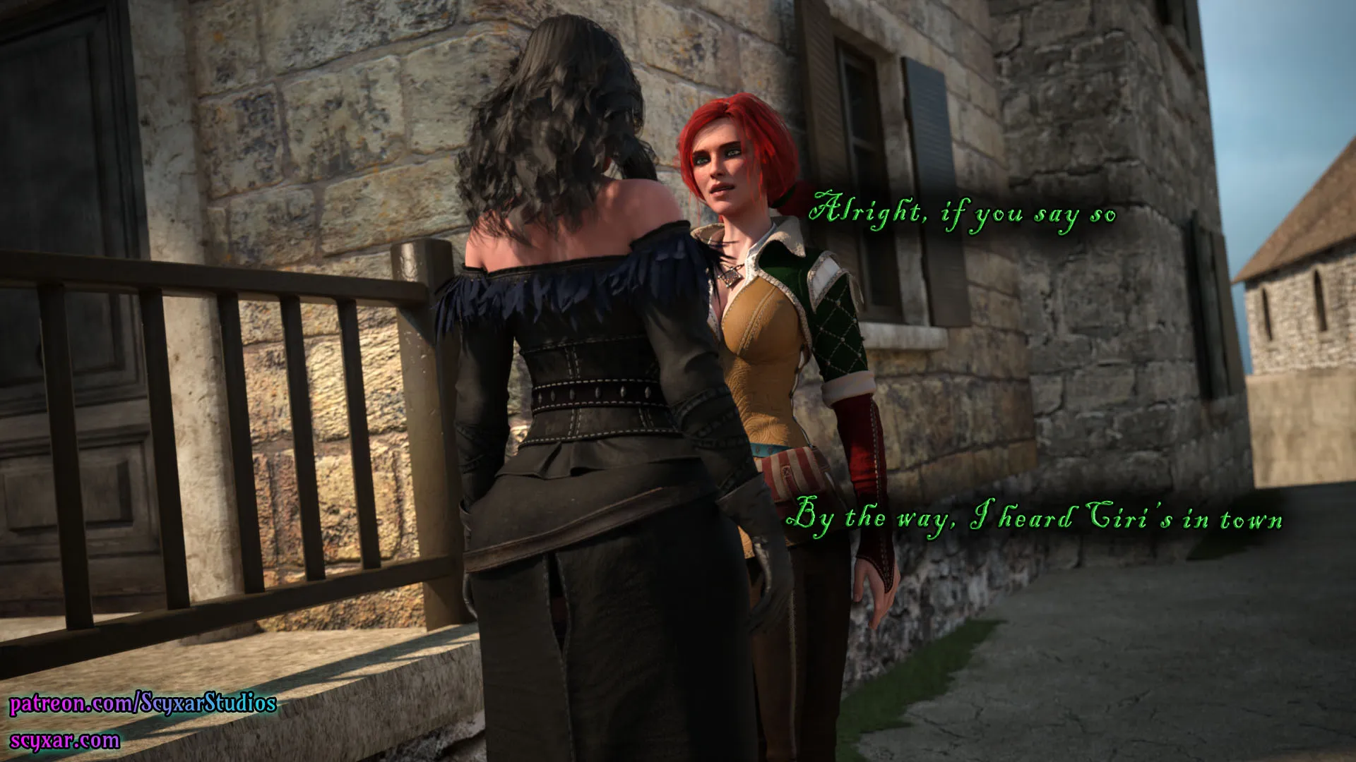 Geralt’s Transformation into Yennefer [Scyxar Studios] - 3 . Geralt’s Transformation into Yennefer - Chapter 3 - Page 18