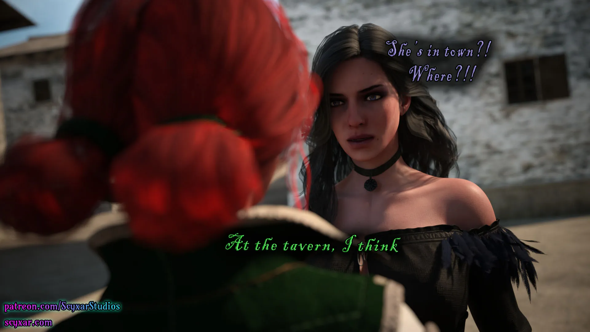 Geralt’s Transformation into Yennefer [Scyxar Studios] - 3 . Geralt’s Transformation into Yennefer - Chapter 3 - Page 19