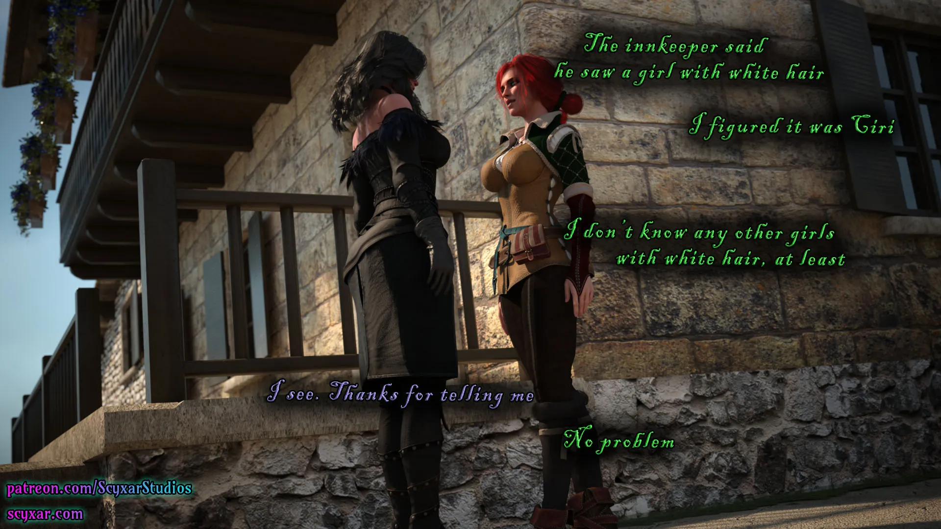 Geralt’s Transformation into Yennefer [Scyxar Studios] - 3 . Geralt’s Transformation into Yennefer - Chapter 3 - Page 20