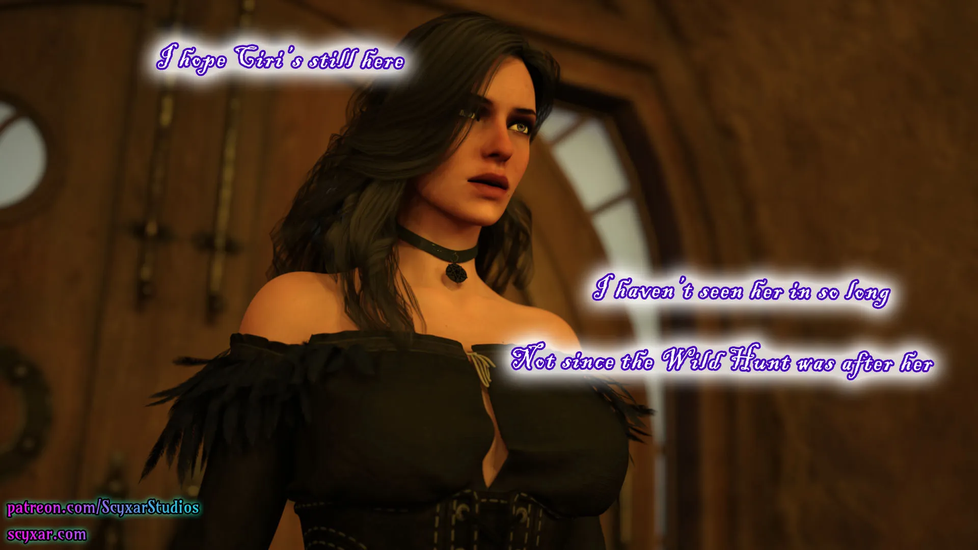 Geralt’s Transformation into Yennefer [Scyxar Studios] - 3 . Geralt’s Transformation into Yennefer - Chapter 3 - Page 22