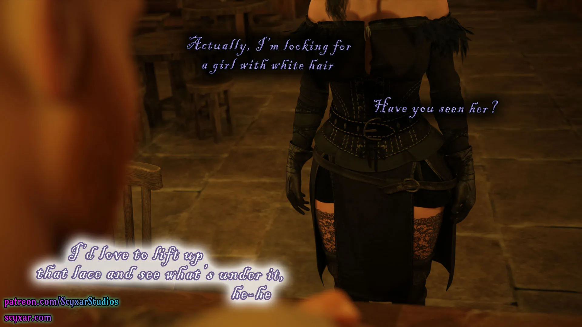 Geralt’s Transformation into Yennefer [Scyxar Studios] - 3 . Geralt’s Transformation into Yennefer - Chapter 3 - Page 24