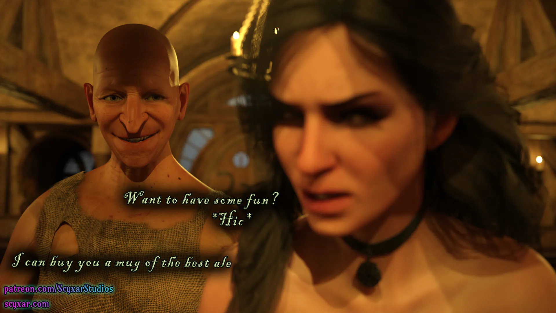 Geralt’s Transformation into Yennefer [Scyxar Studios] - 3 . Geralt’s Transformation into Yennefer - Chapter 3 - Page 29