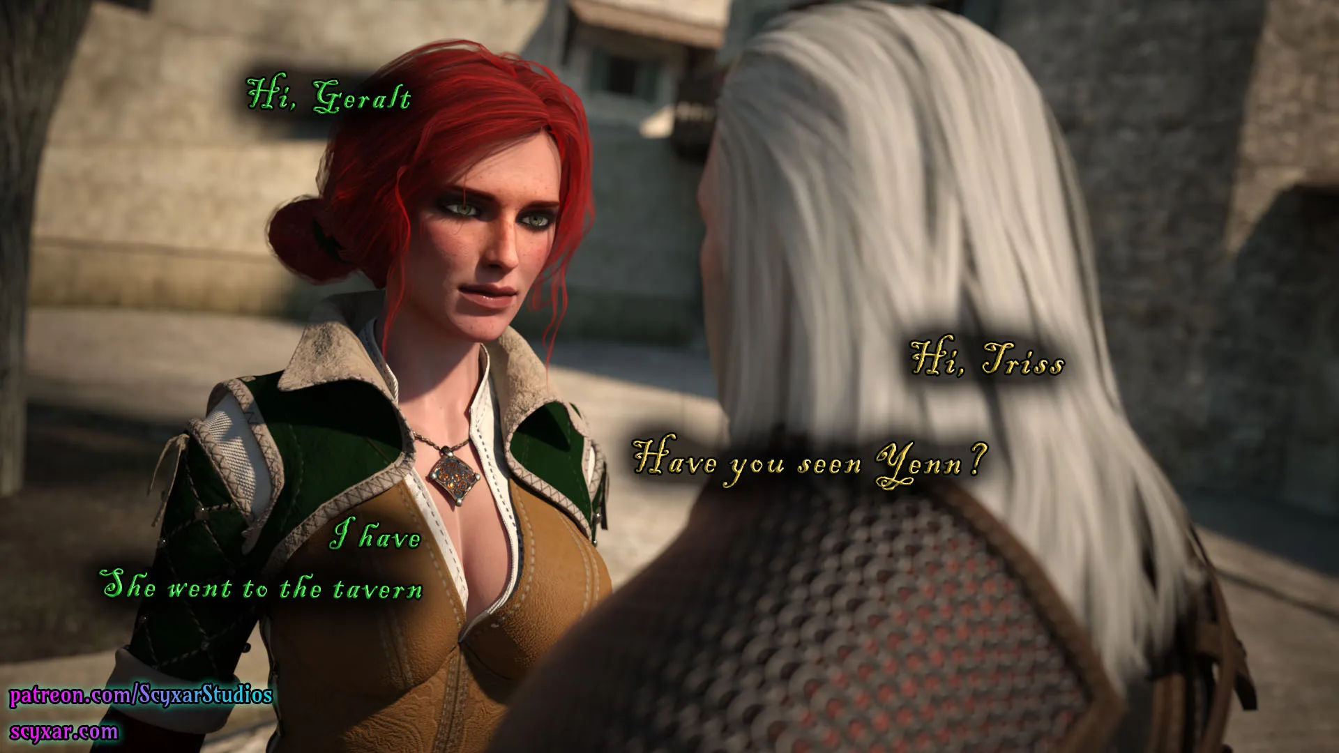 Geralt’s Transformation into Yennefer [Scyxar Studios] - 3 . Geralt’s Transformation into Yennefer - Chapter 3 - Page 39
