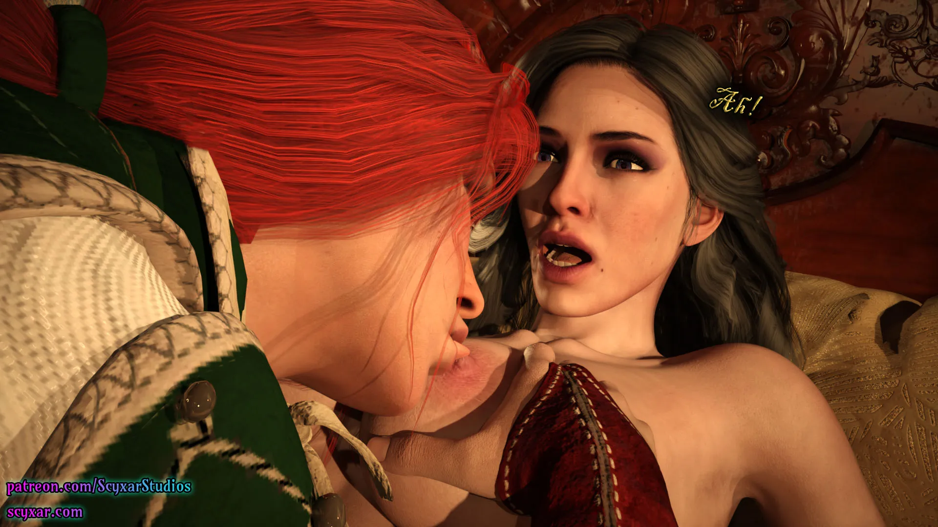 Geralt’s Transformation into Yennefer [Scyxar Studios] - 3 . Geralt’s Transformation into Yennefer - Chapter 3 - Page 60
