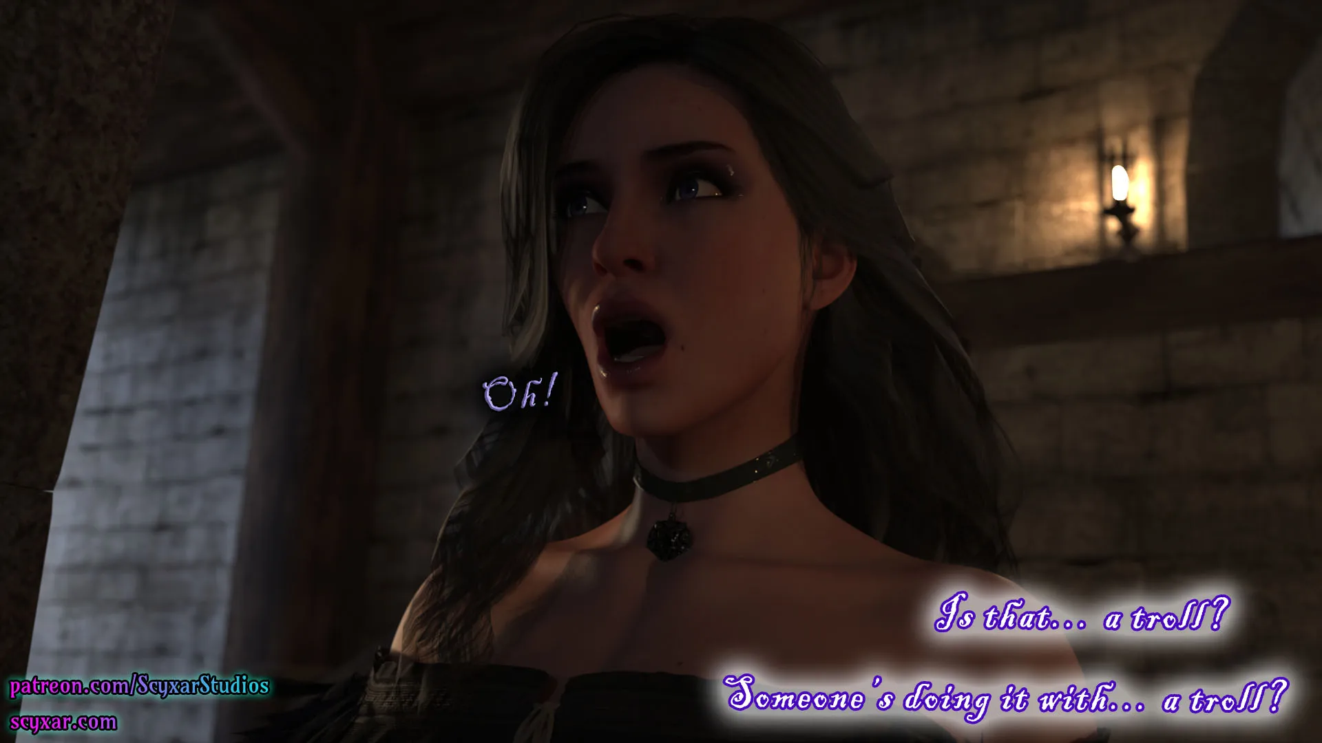 Geralt’s Transformation into Yennefer [Scyxar Studios] - 3 . Geralt’s Transformation into Yennefer - Chapter 3 - Page 71