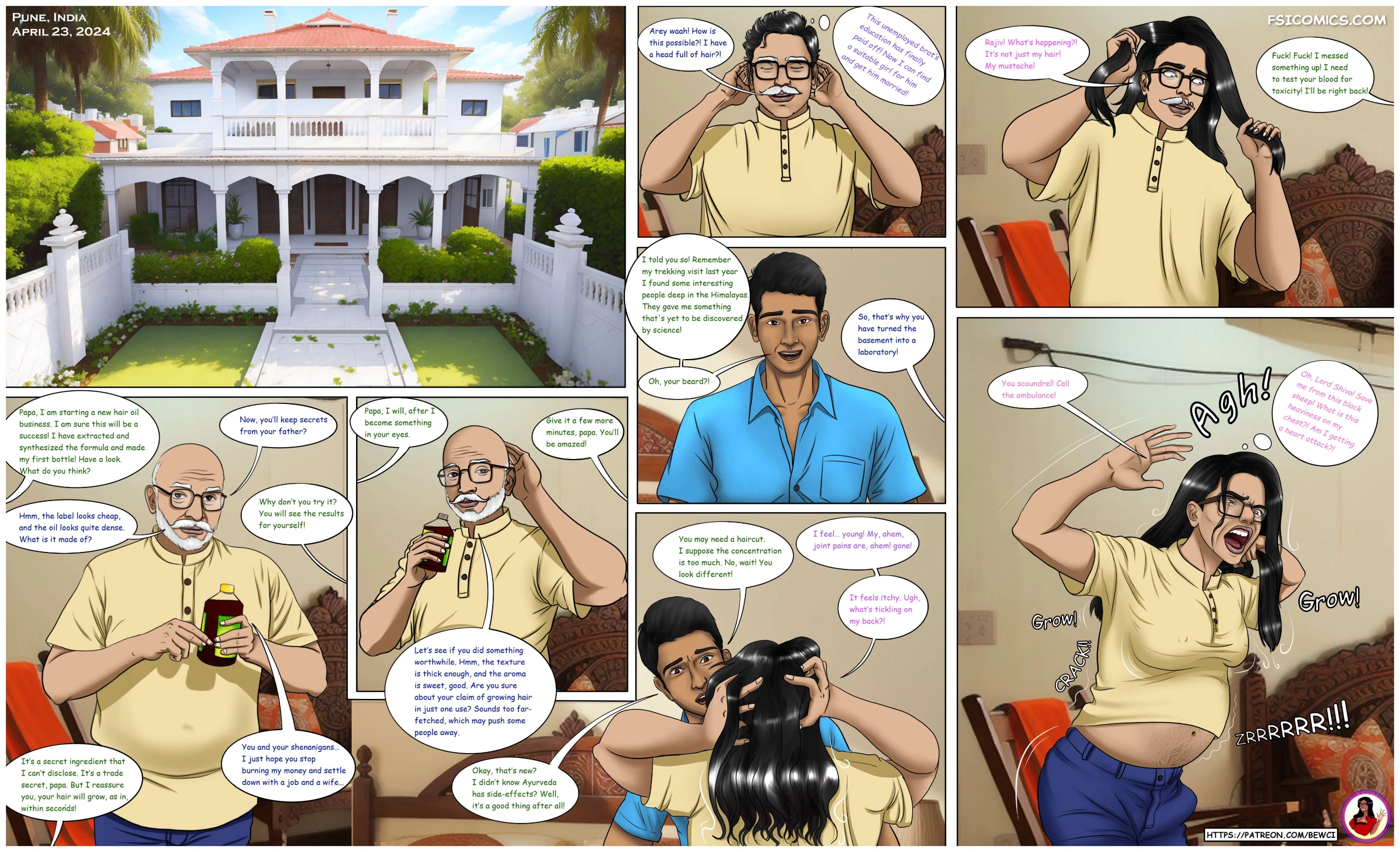 Saundarya Sanjeevani – Indian milf - Saundarya Sanjeevani Issue 1 - Bewci - Page 3