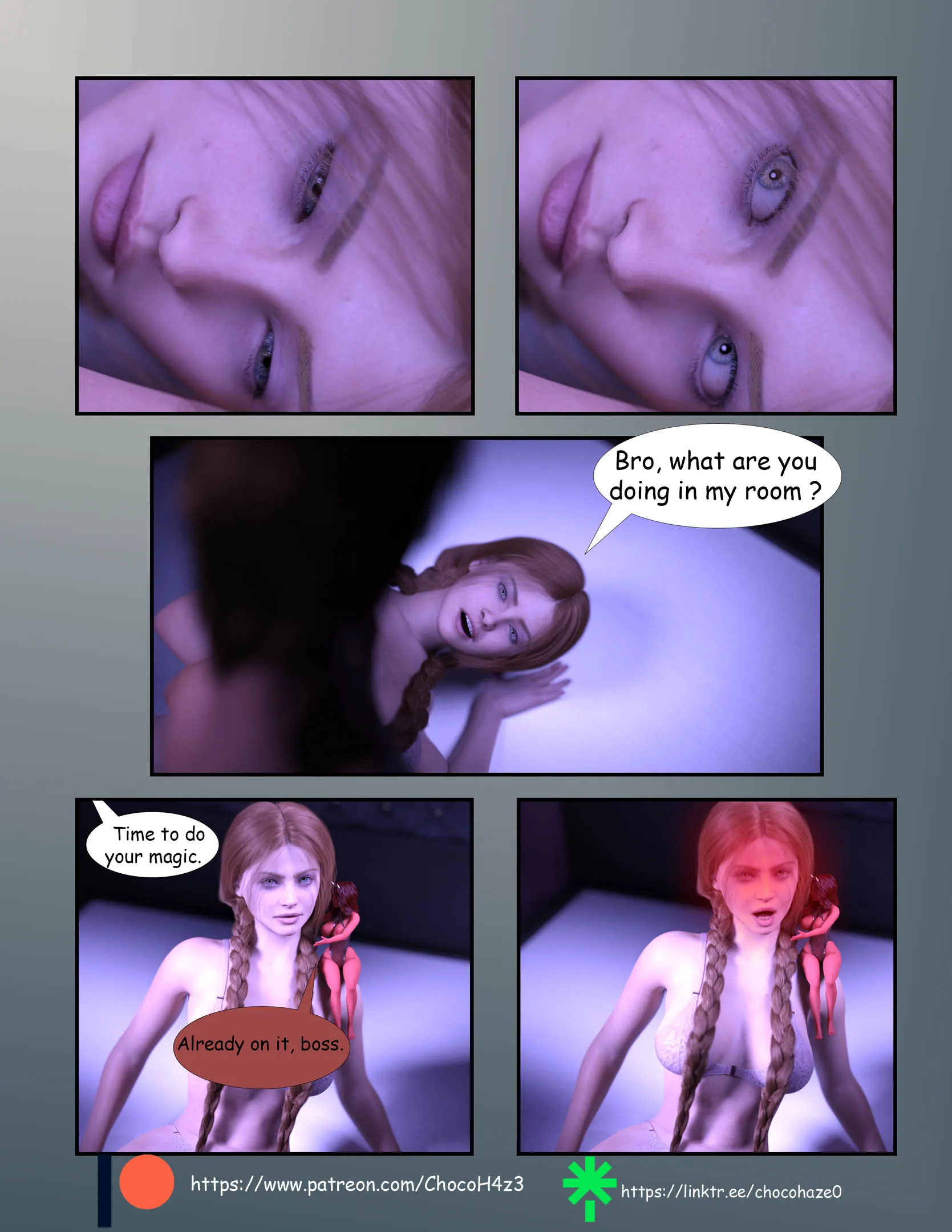 Corrupting the neighbourhood - 3 . Corrupting the neighbourhood - Chapter 3 [ChocoHaze] - Page 8