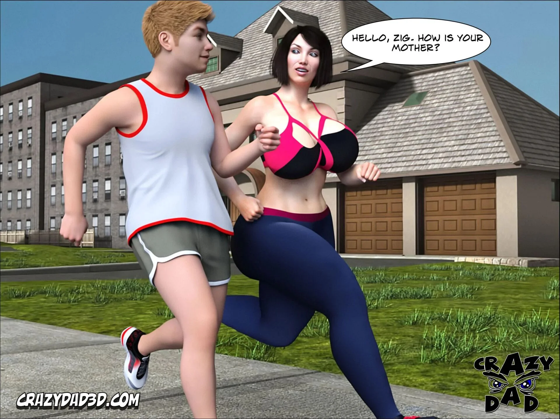 Foster Mother [CrazyDad3D] -  Foster Mother - Part - 10 [CrazyDad3D] - Page 5