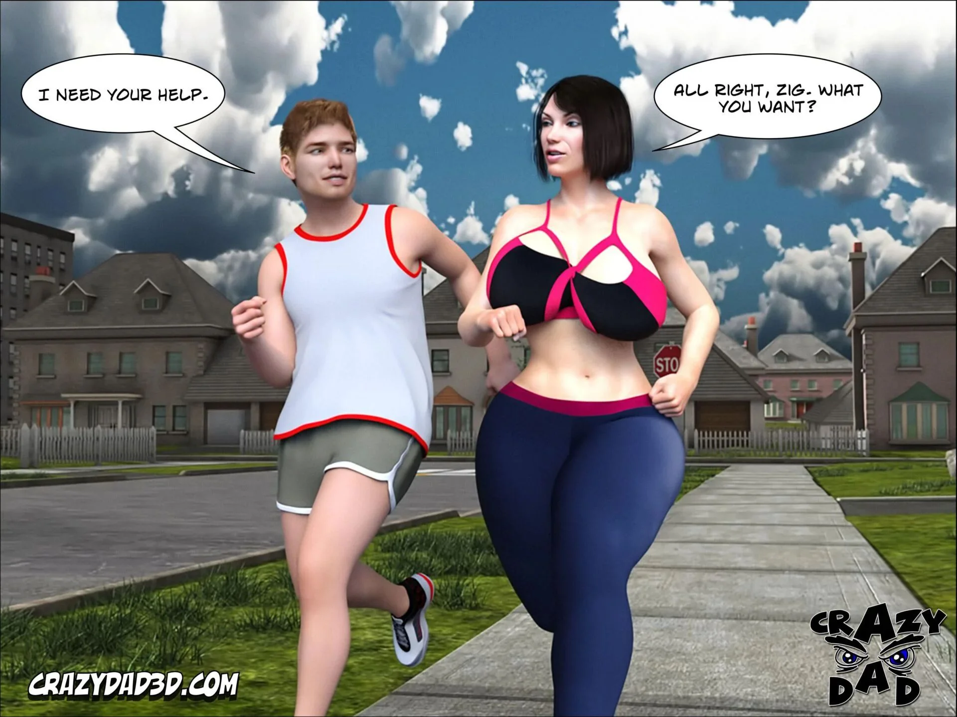 Foster Mother [CrazyDad3D] -  Foster Mother - Part - 10 [CrazyDad3D] - Page 6