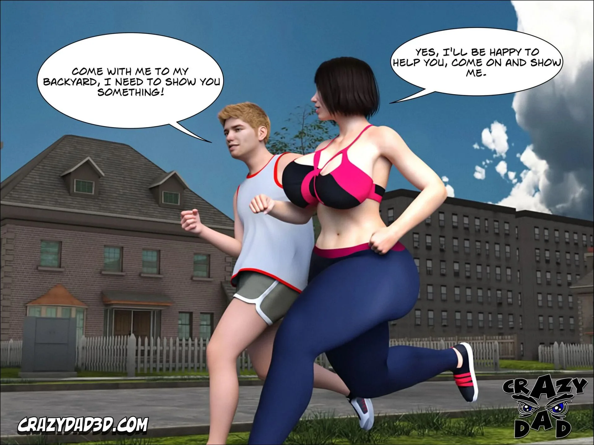 Foster Mother [CrazyDad3D] -  Foster Mother - Part - 10 [CrazyDad3D] - Page 7