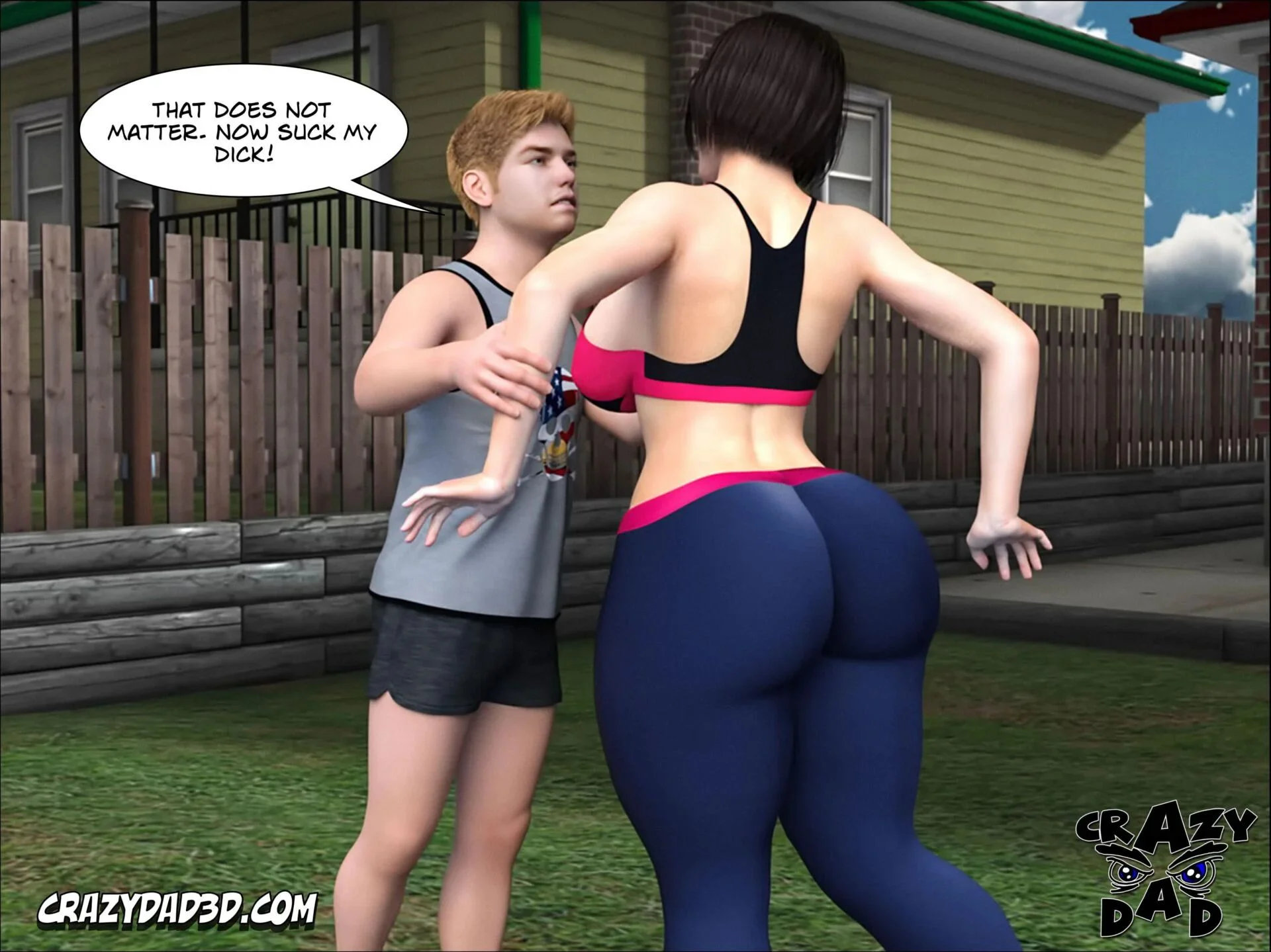 Foster Mother [CrazyDad3D] -  Foster Mother - Part - 10 [CrazyDad3D] - Page 14