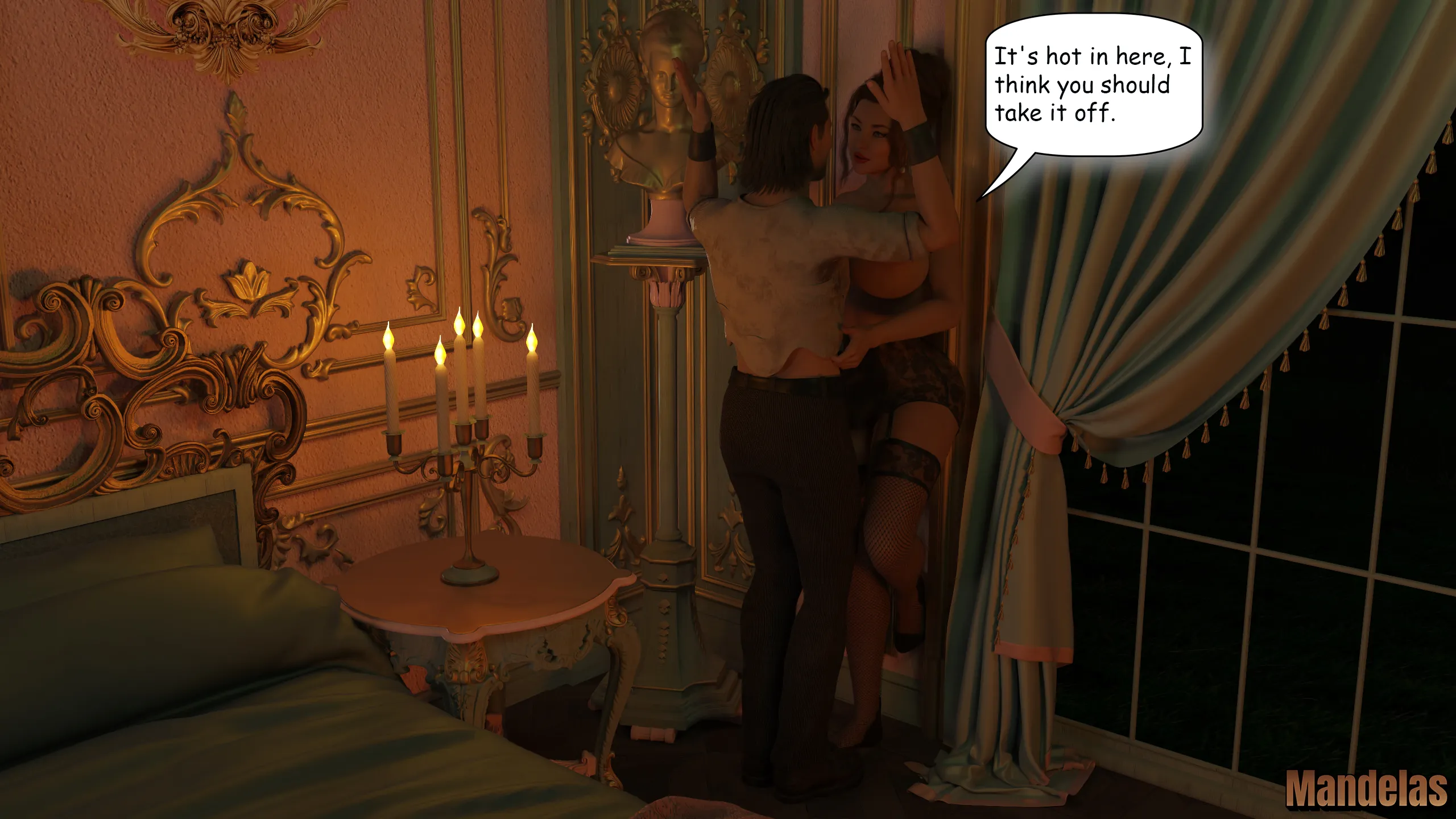 Mrs.Gail and the Tramp [Mandelas] - 1 . Mrs.Gail and the Tramp - Chapter 1 - Page 39
