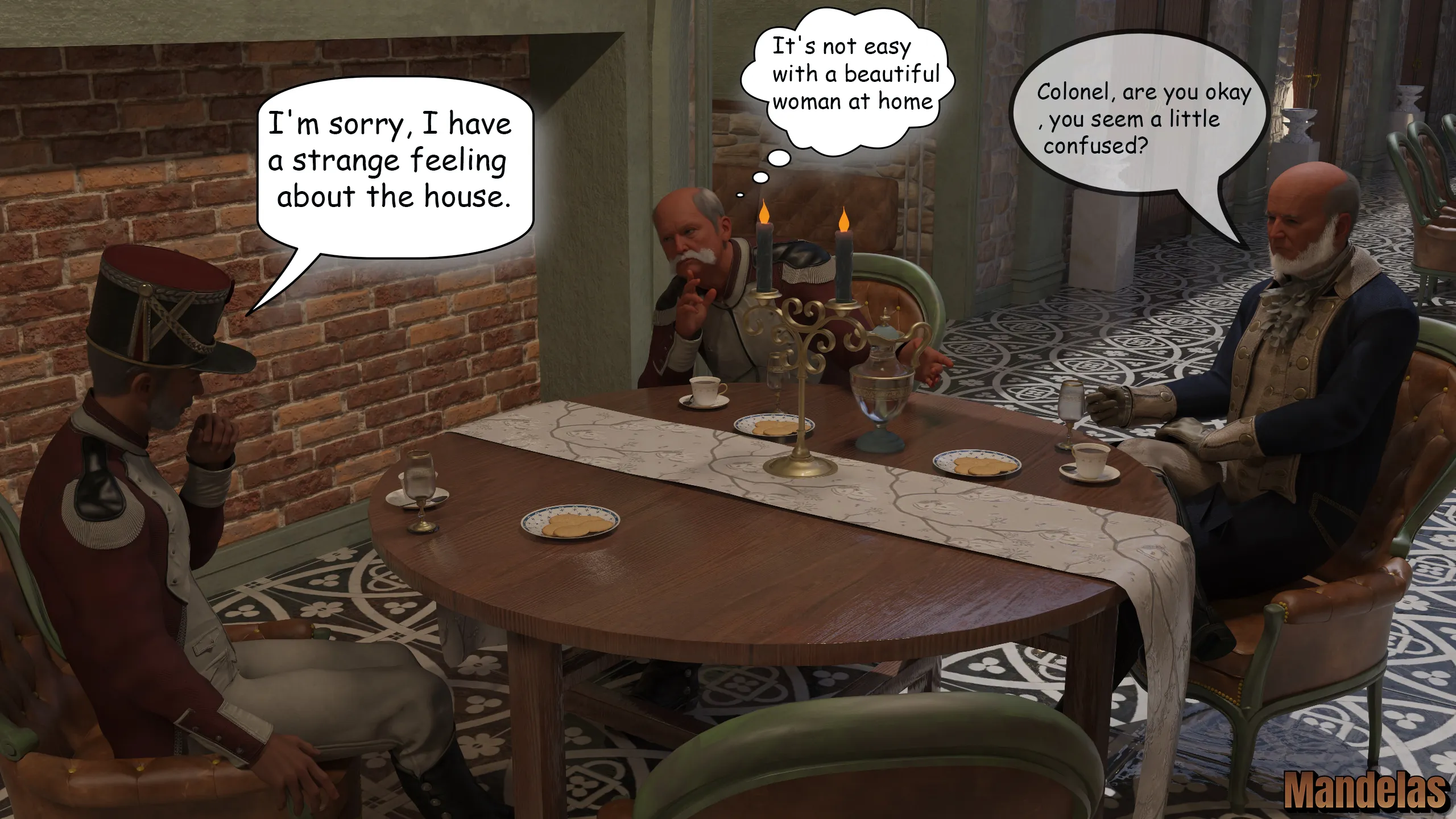Mrs.Gail and the Tramp [Mandelas] - 1 . Mrs.Gail and the Tramp - Chapter 1 - Page 89