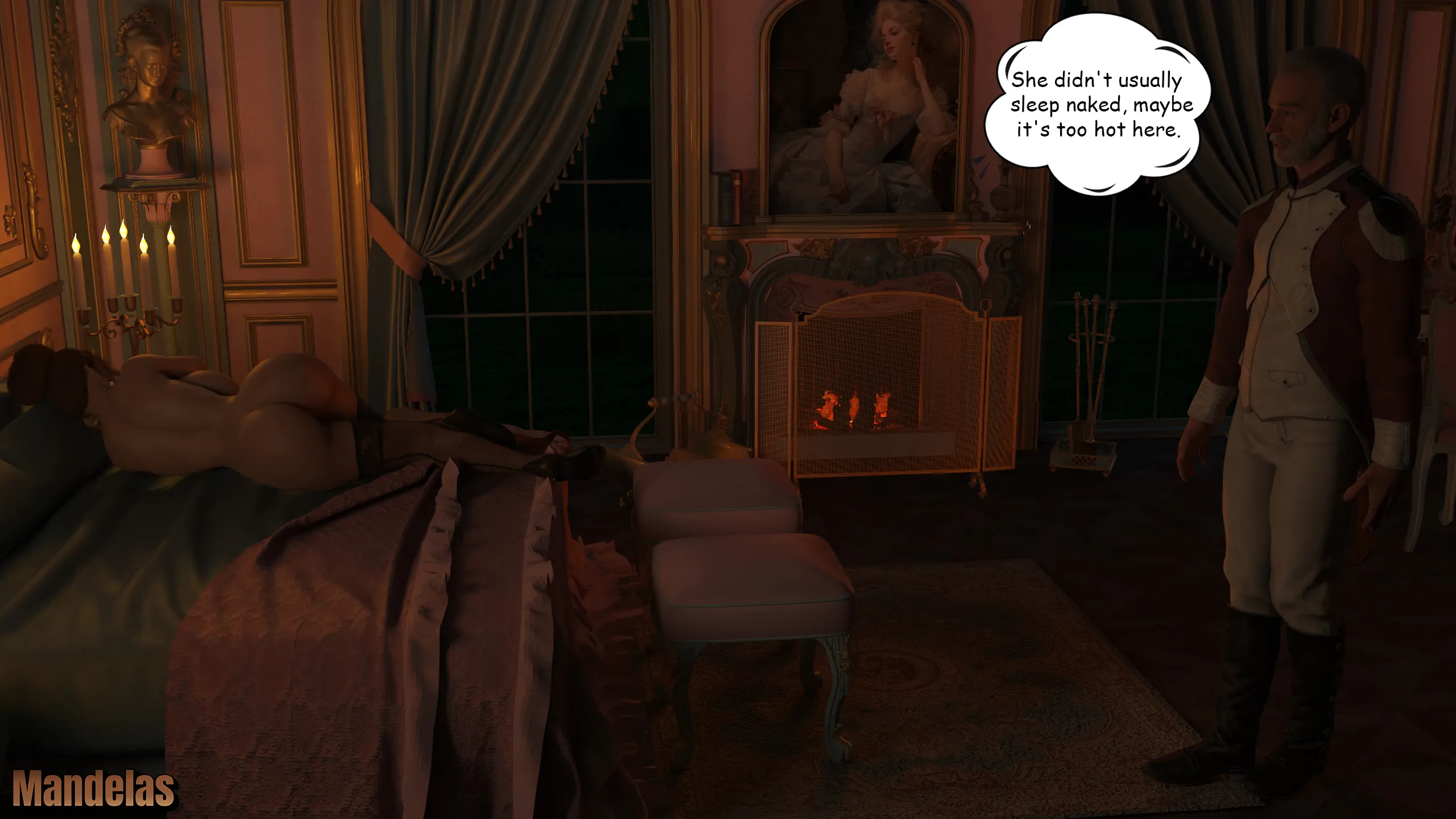 Mrs.Gail and the Tramp [Mandelas] - 1 . Mrs.Gail and the Tramp - Chapter 1 - Page 104