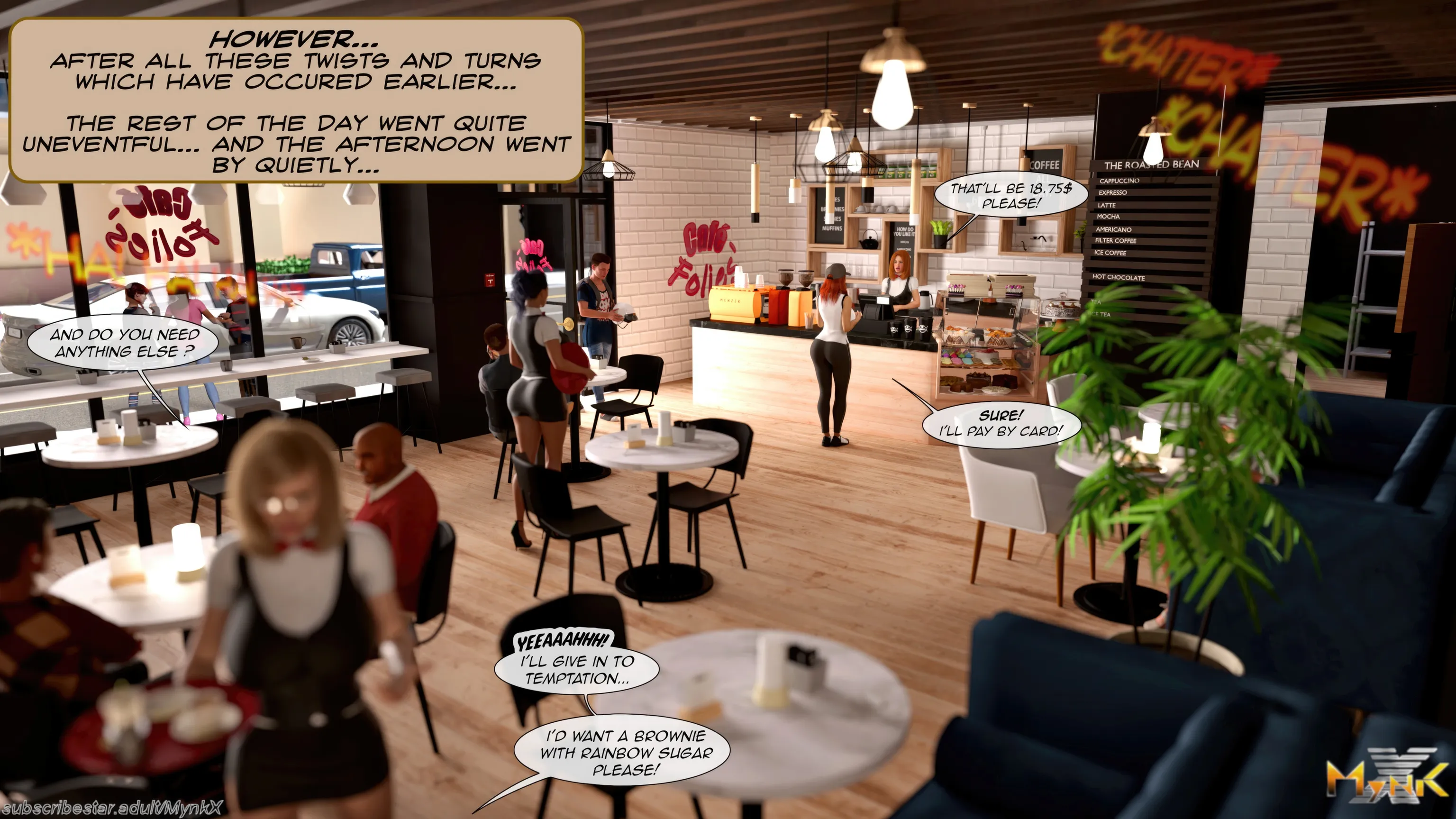 Cafe Folies [Mynk 3DX] - 12 . Cafe Folies - Chapter 12 [Mynk_3DX] - Page 28