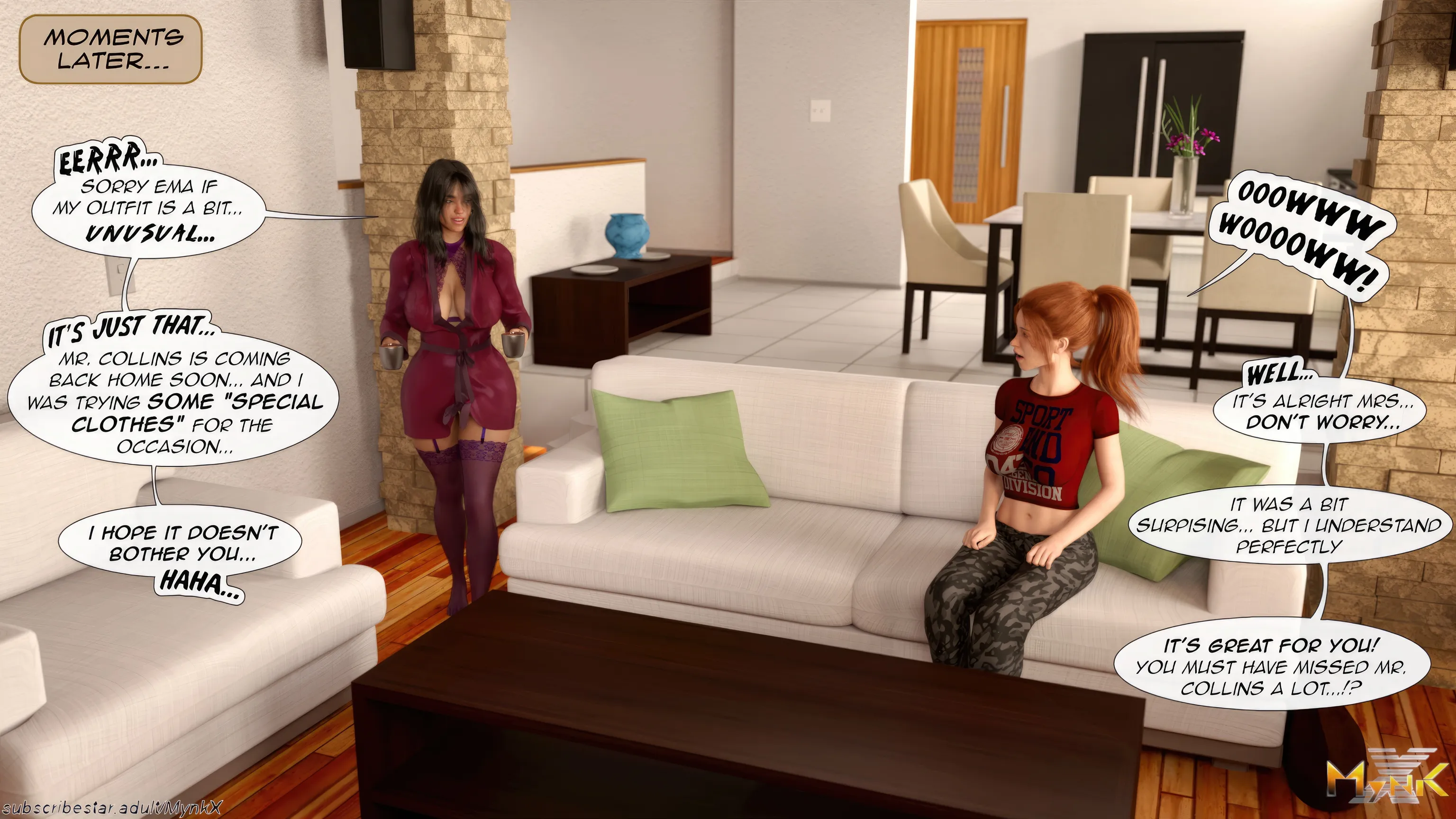 Cafe Folies [Mynk 3DX] - 12 . Cafe Folies - Chapter 12 [Mynk_3DX] - Page 61