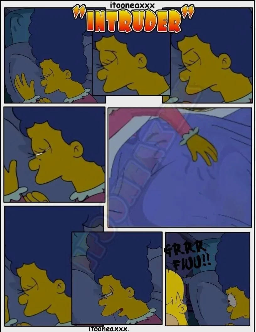 The Simpsons Porn Comics Series - 8 [Spanish] Intruder - Page 1