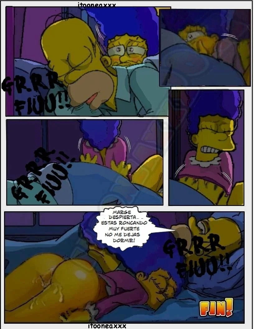 The Simpsons Porn Comics Series - 8 [Spanish] Intruder - Page 4