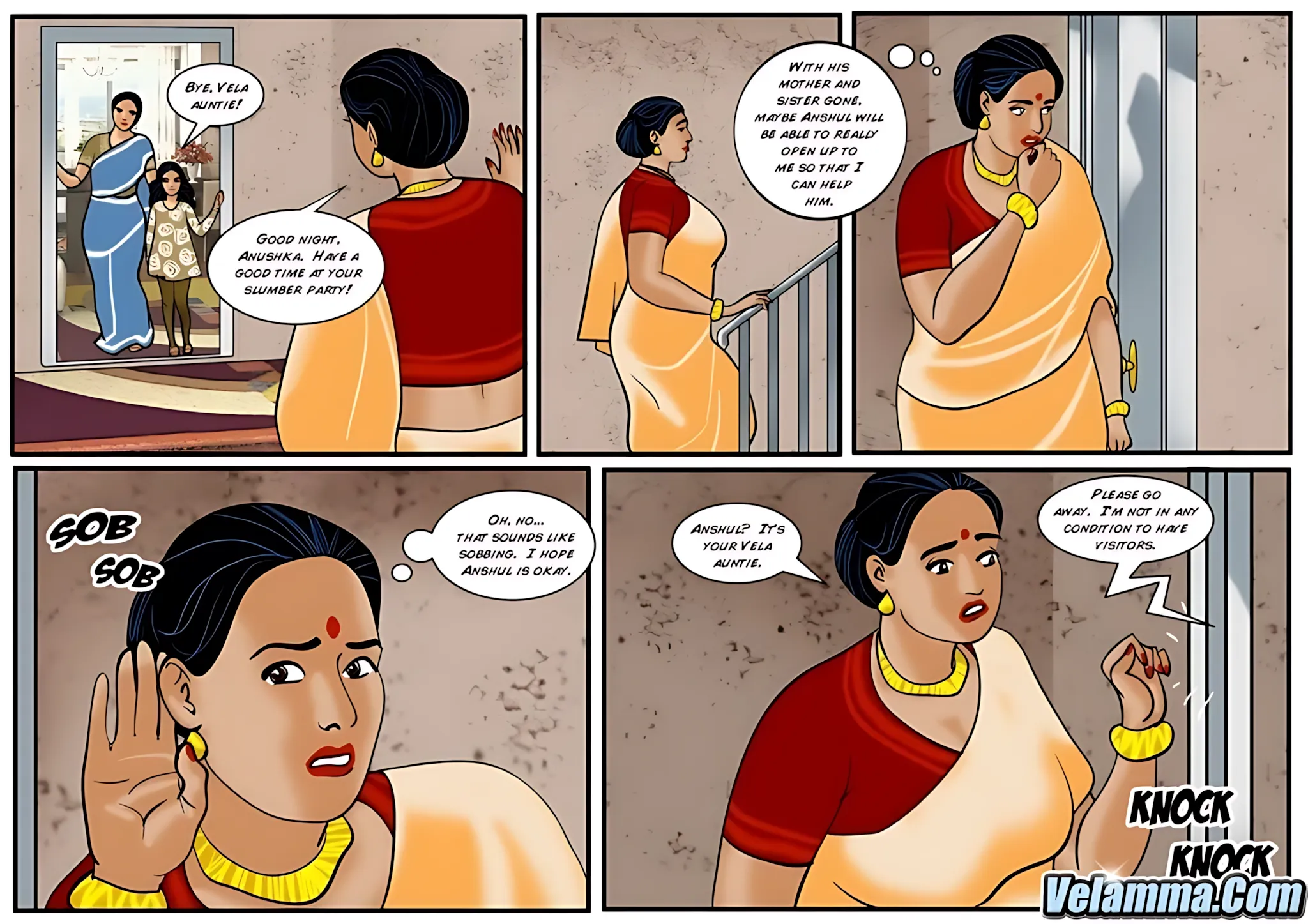 Velamma All Episodes Comics - 26 . Velamma - Episode 26 - Good Influences - Page 9