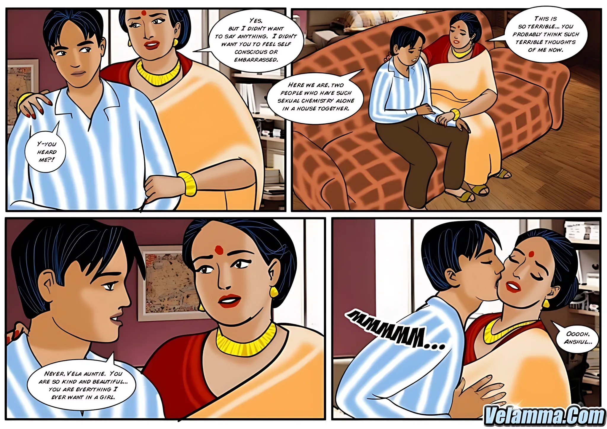 Velamma All Episodes Comics - 26 . Velamma - Episode 26 - Good Influences - Page 13