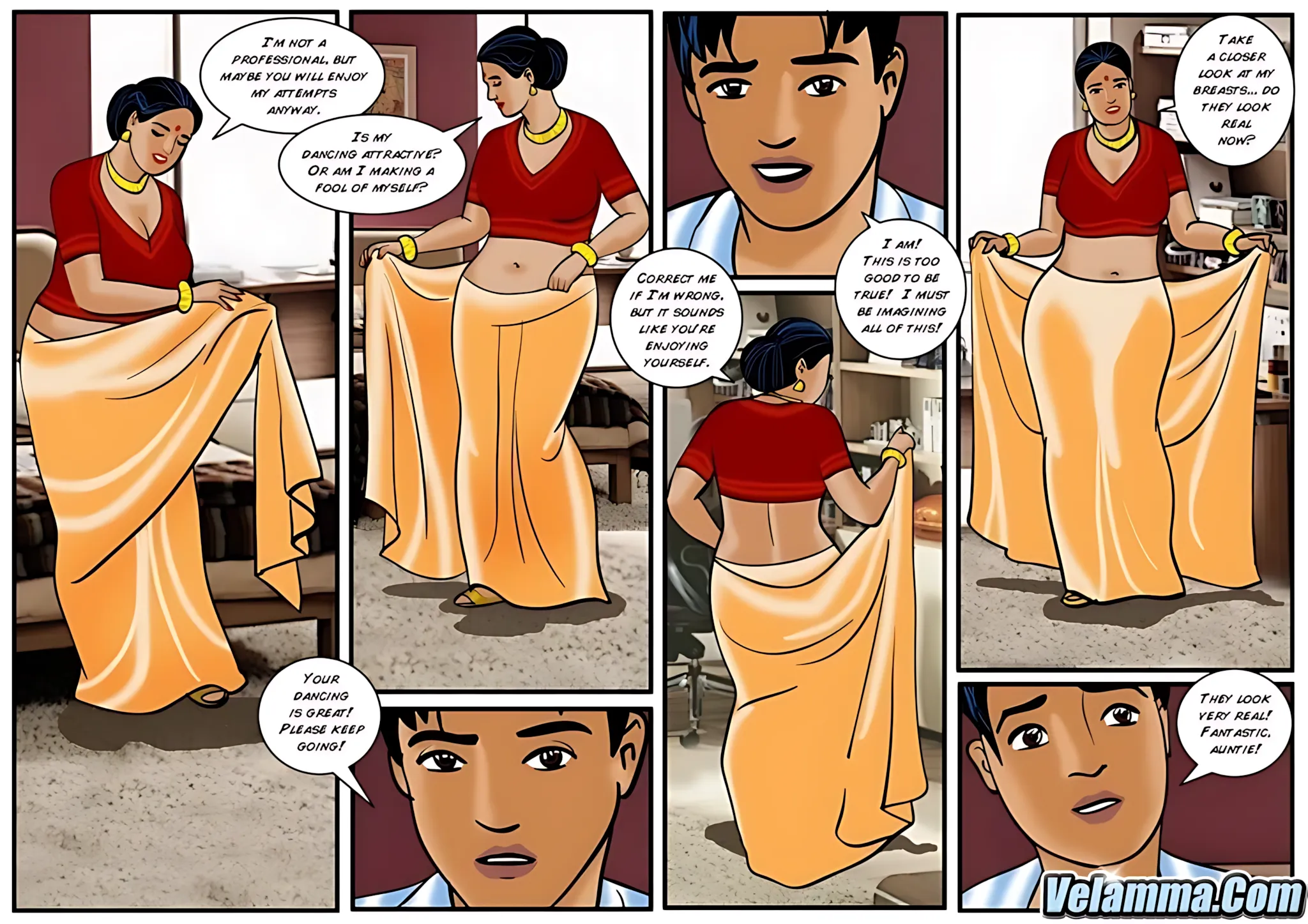 Velamma All Episodes Comics - 26 . Velamma - Episode 26 - Good Influences - Page 15
