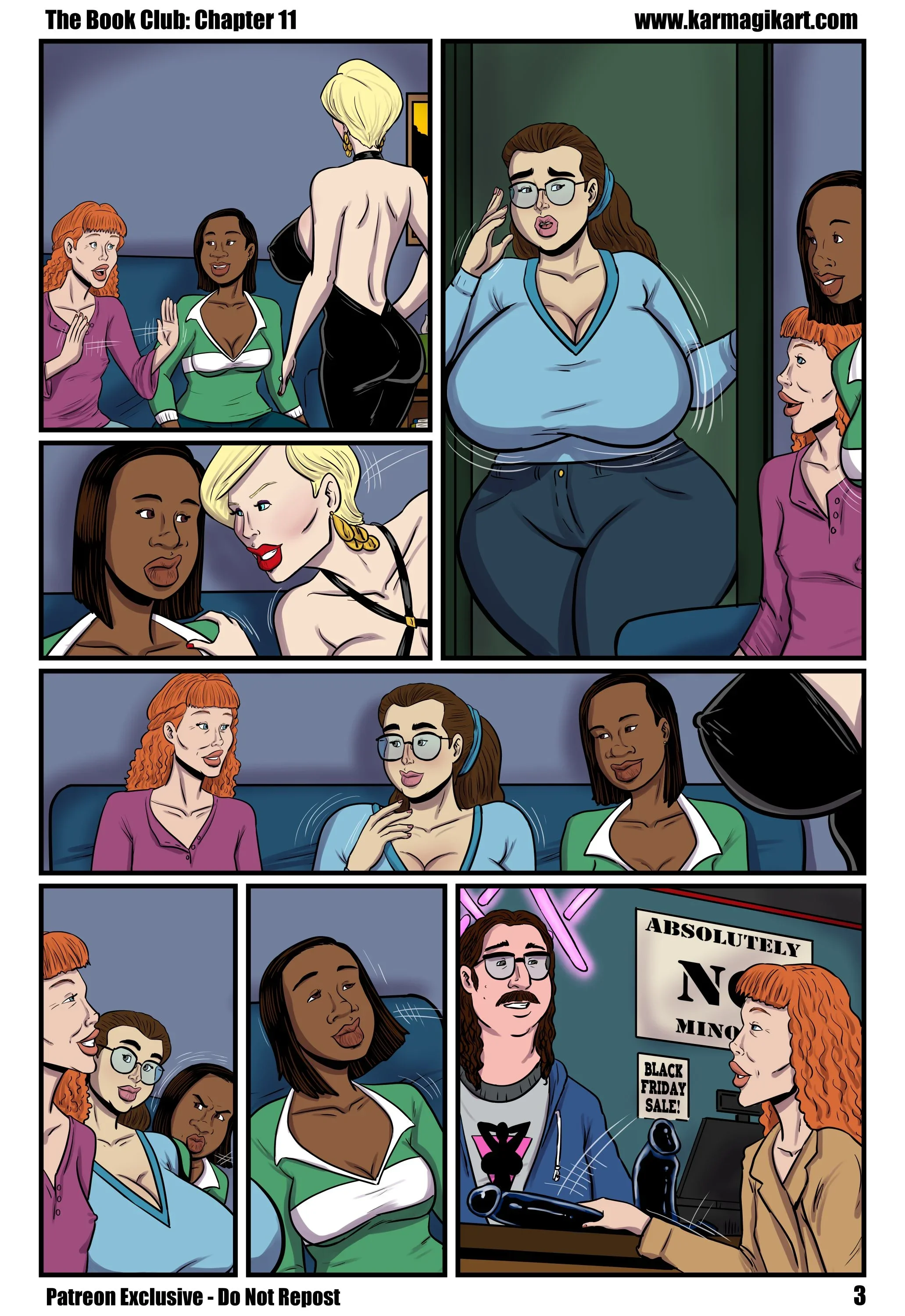 The Book Club [Karmagik] -  11.5 . The Book Club - Textless - Ch.011 - Page 3