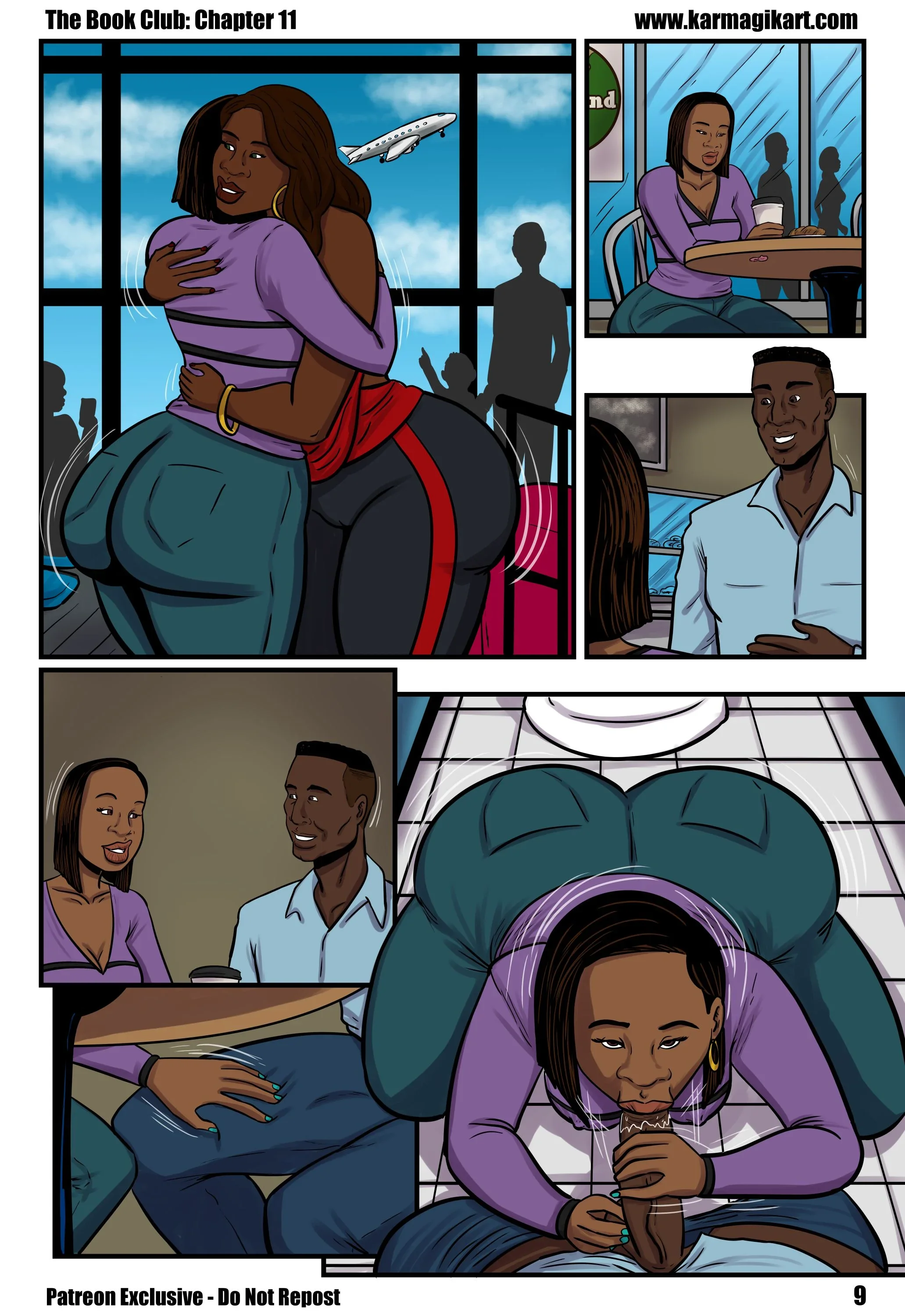The Book Club [Karmagik] -  11.5 . The Book Club - Textless - Ch.011 - Page 9