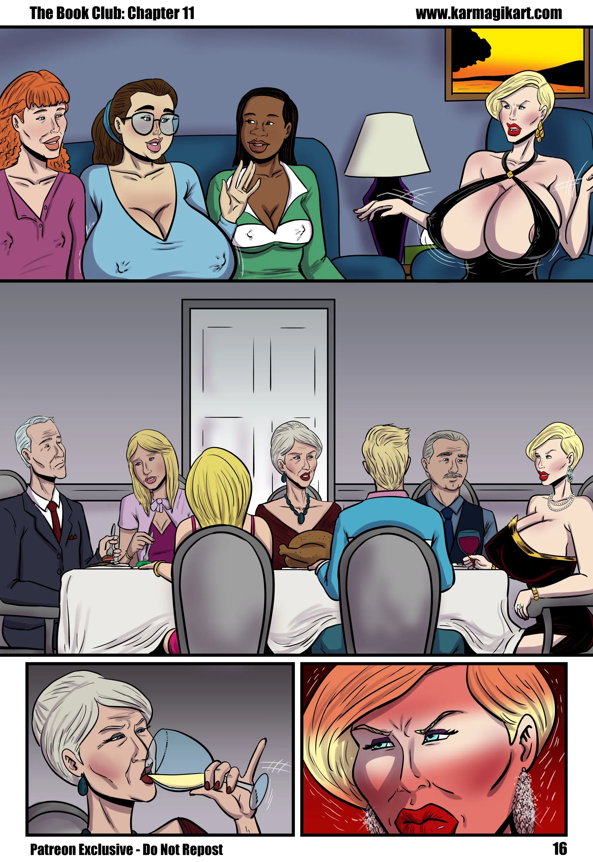 The Book Club [Karmagik] -  11.5 . The Book Club - Textless - Ch.011 - Page 16