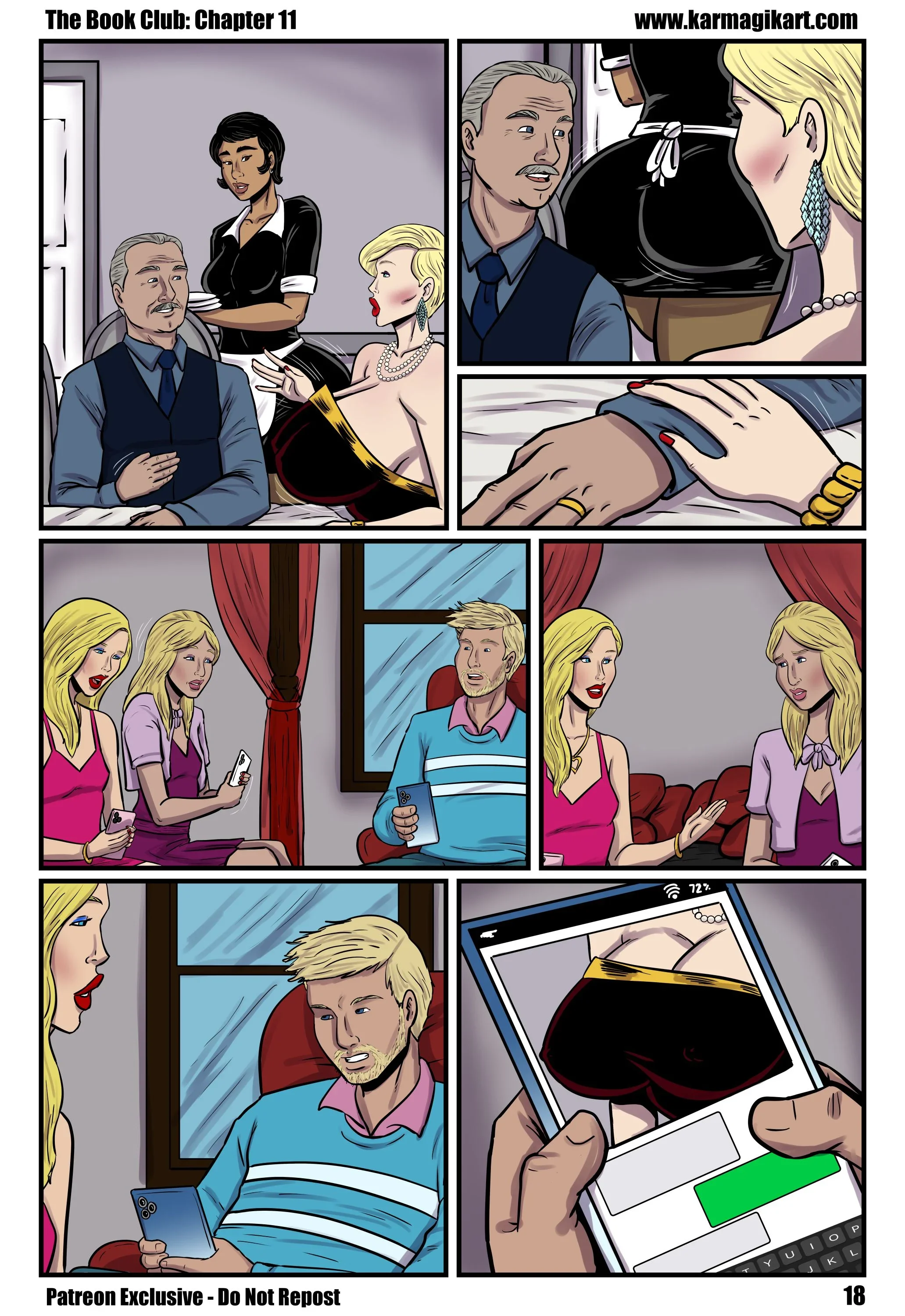 The Book Club [Karmagik] -  11.5 . The Book Club - Textless - Ch.011 - Page 18