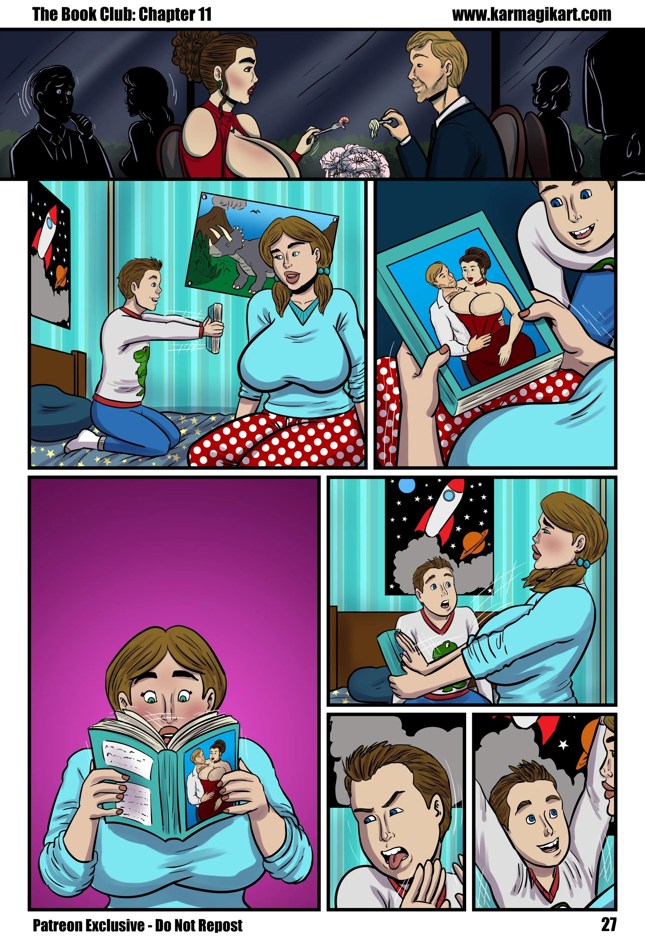 The Book Club [Karmagik] -  11.5 . The Book Club - Textless - Ch.011 - Page 27
