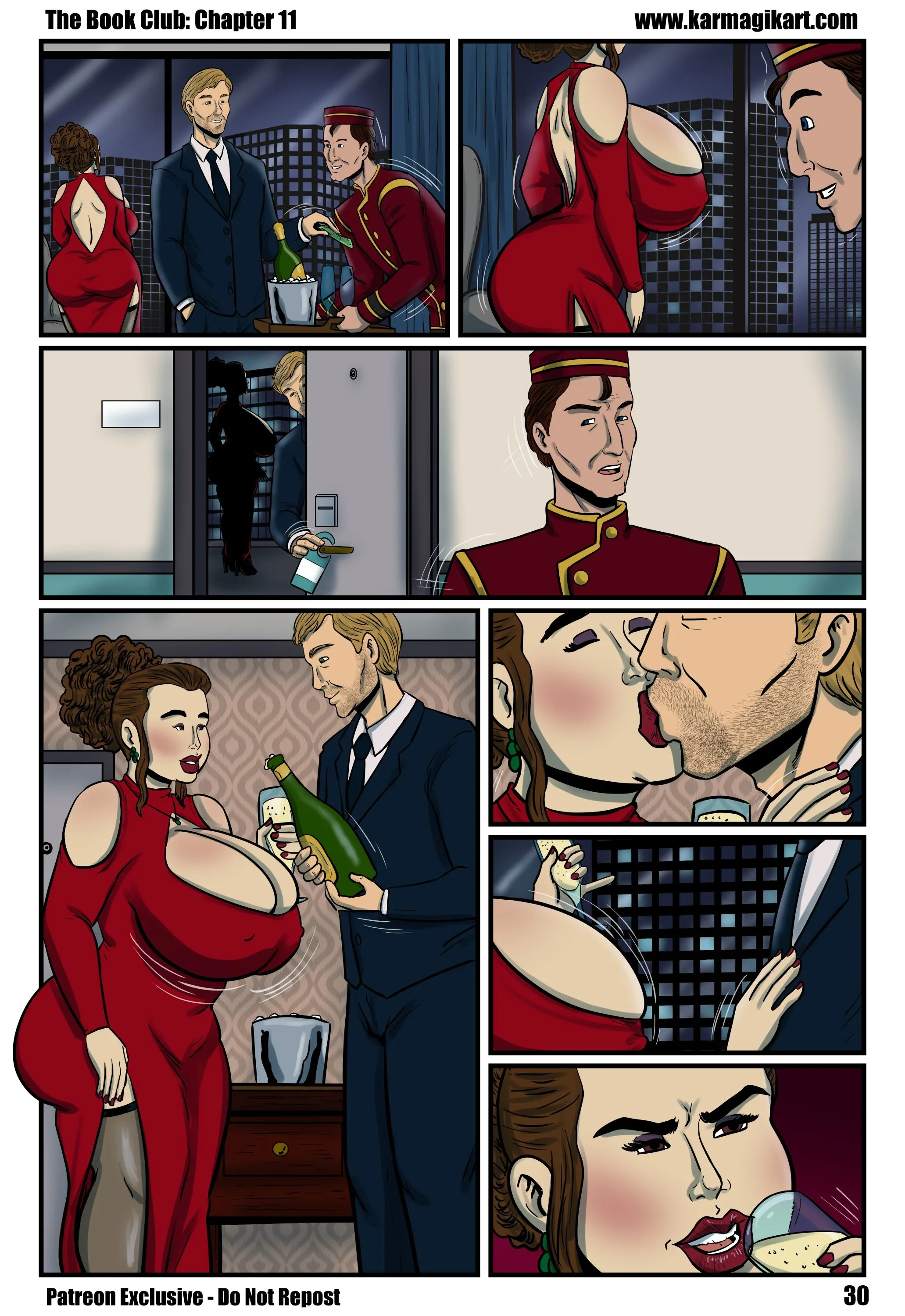 The Book Club [Karmagik] -  11.5 . The Book Club - Textless - Ch.011 - Page 30