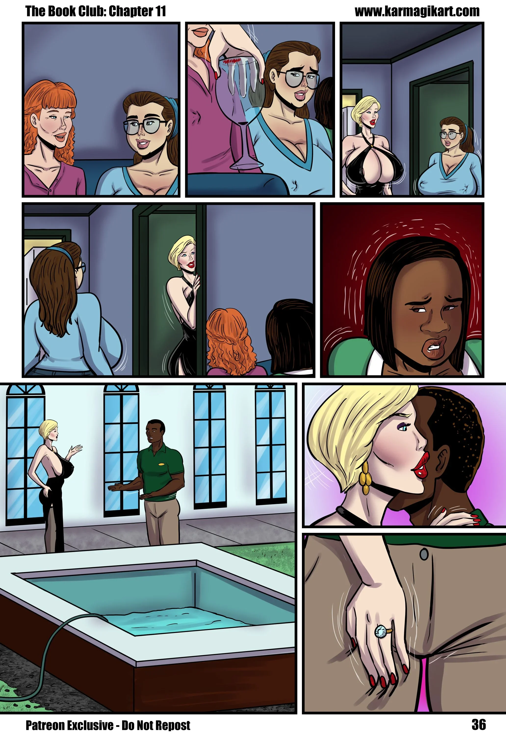 The Book Club [Karmagik] -  11.5 . The Book Club - Textless - Ch.011 - Page 34