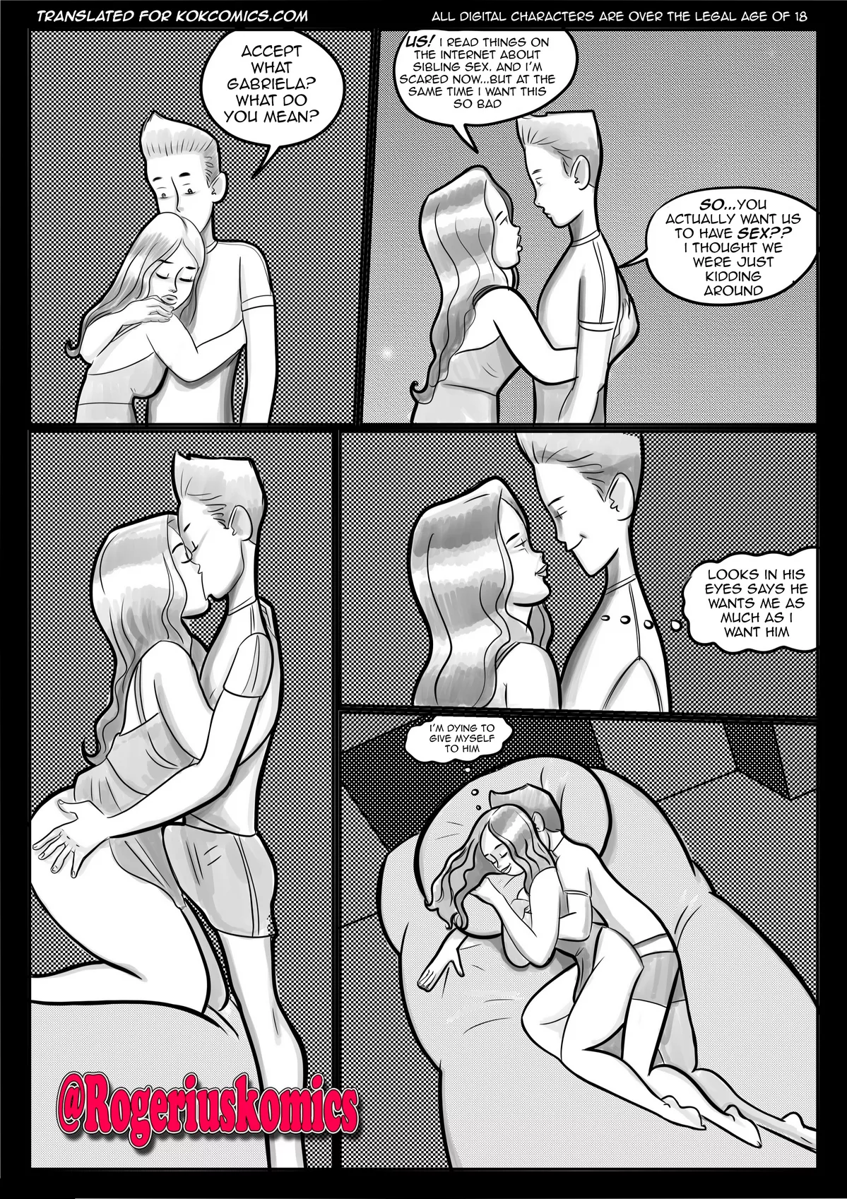 Brother’s Love – Gabriel & Gabriela - Gabriel & Gabriela Brother's Love 3 [Rogerius] - Page 3