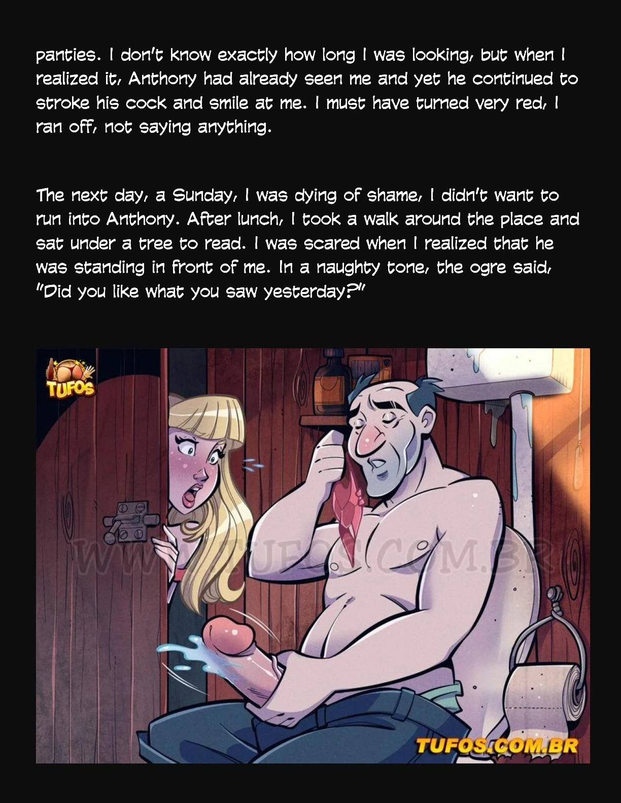 Animated Tales [WC | TF] - THE CULTURED BLONDE AND THE RUDE CARETAKER - Page 4