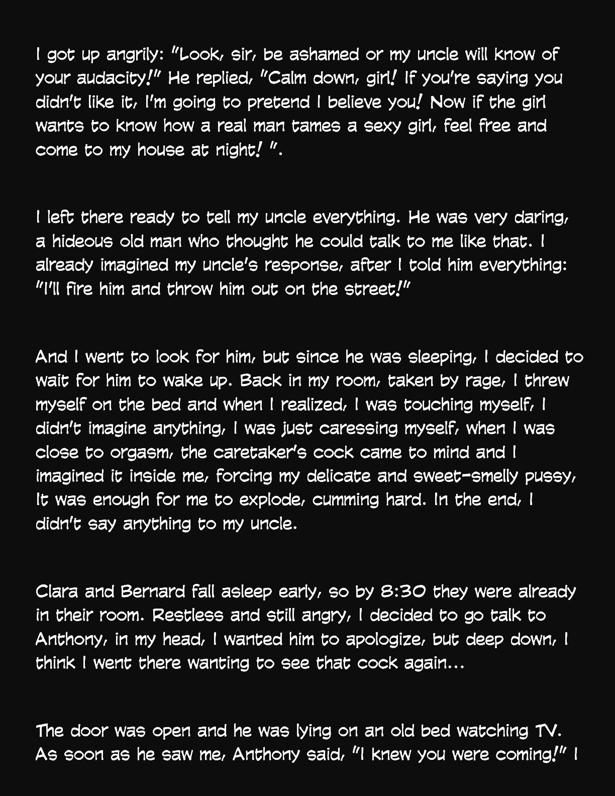 Animated Tales [WC | TF] - THE CULTURED BLONDE AND THE RUDE CARETAKER - Page 5