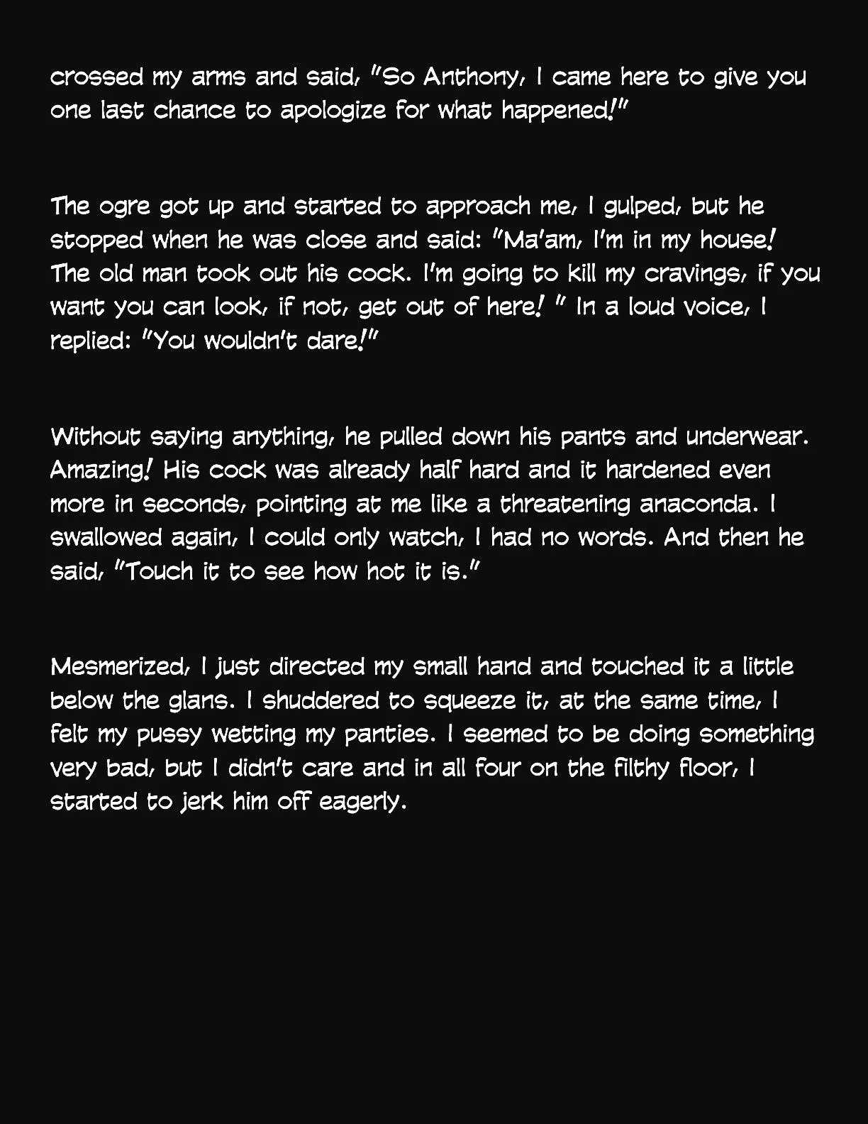 Animated Tales [WC | TF] - THE CULTURED BLONDE AND THE RUDE CARETAKER - Page 6