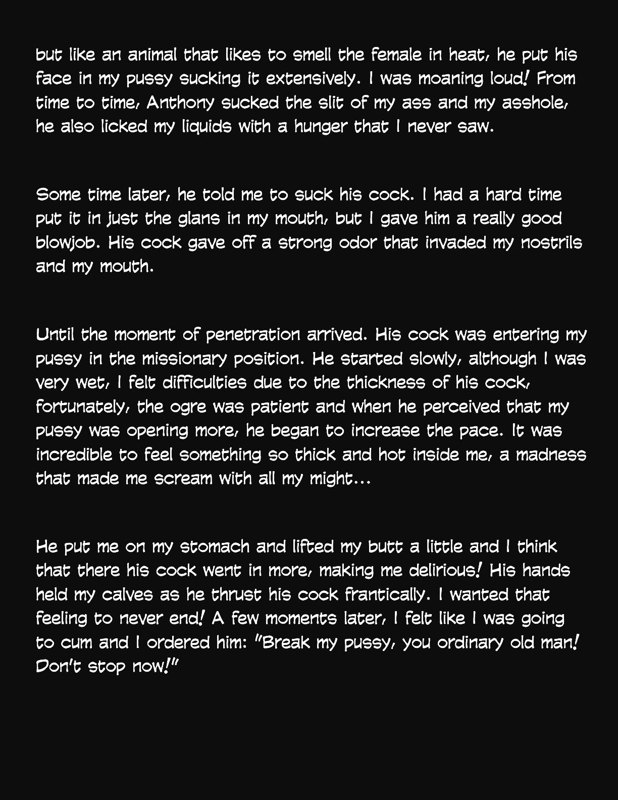 Animated Tales [WC | TF] - THE CULTURED BLONDE AND THE RUDE CARETAKER - Page 8