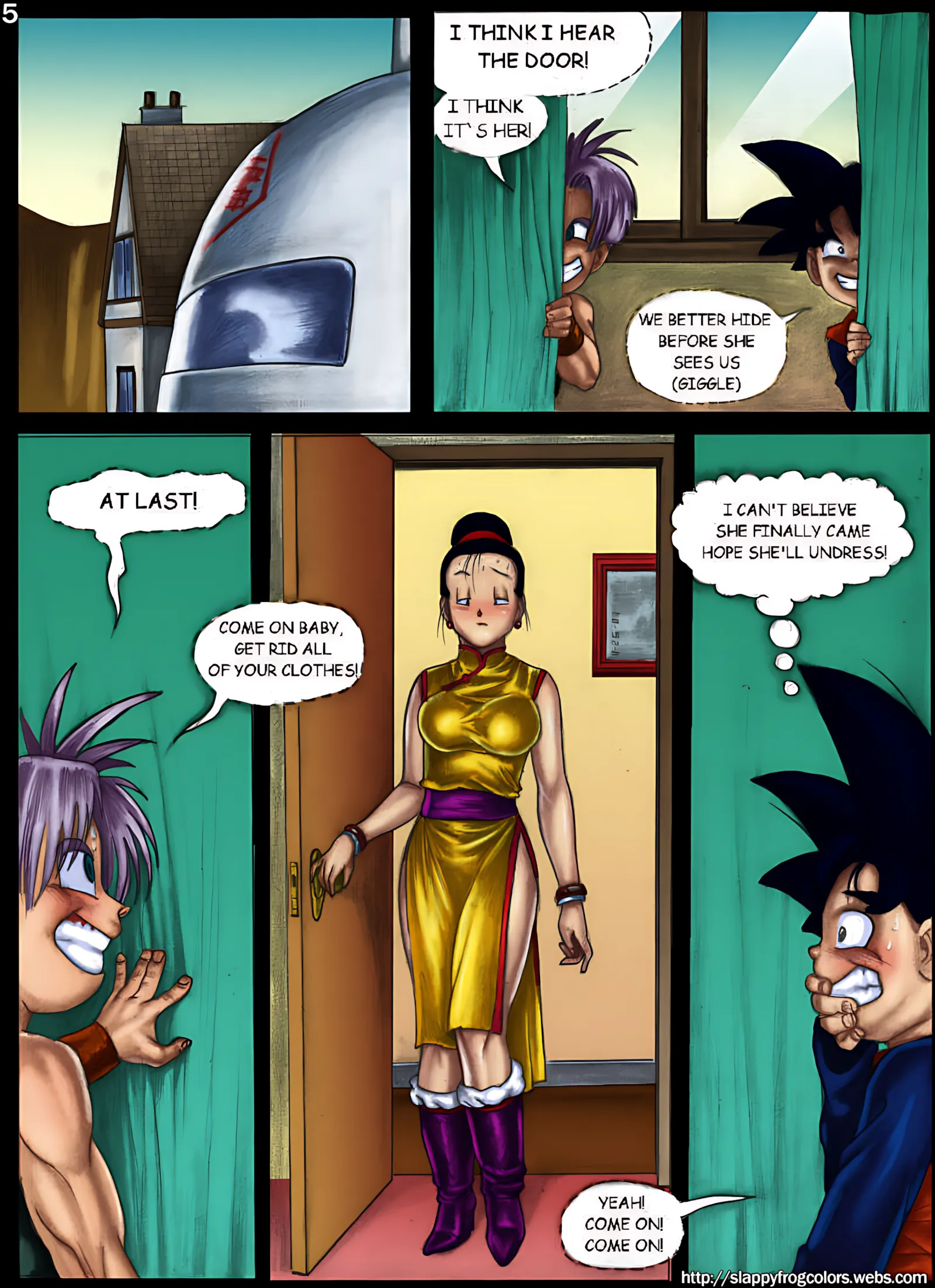 Kamehasutra [ Dragon Ball Z ] - 1. Kamehasutra colored (slappyfrog) - Page 5